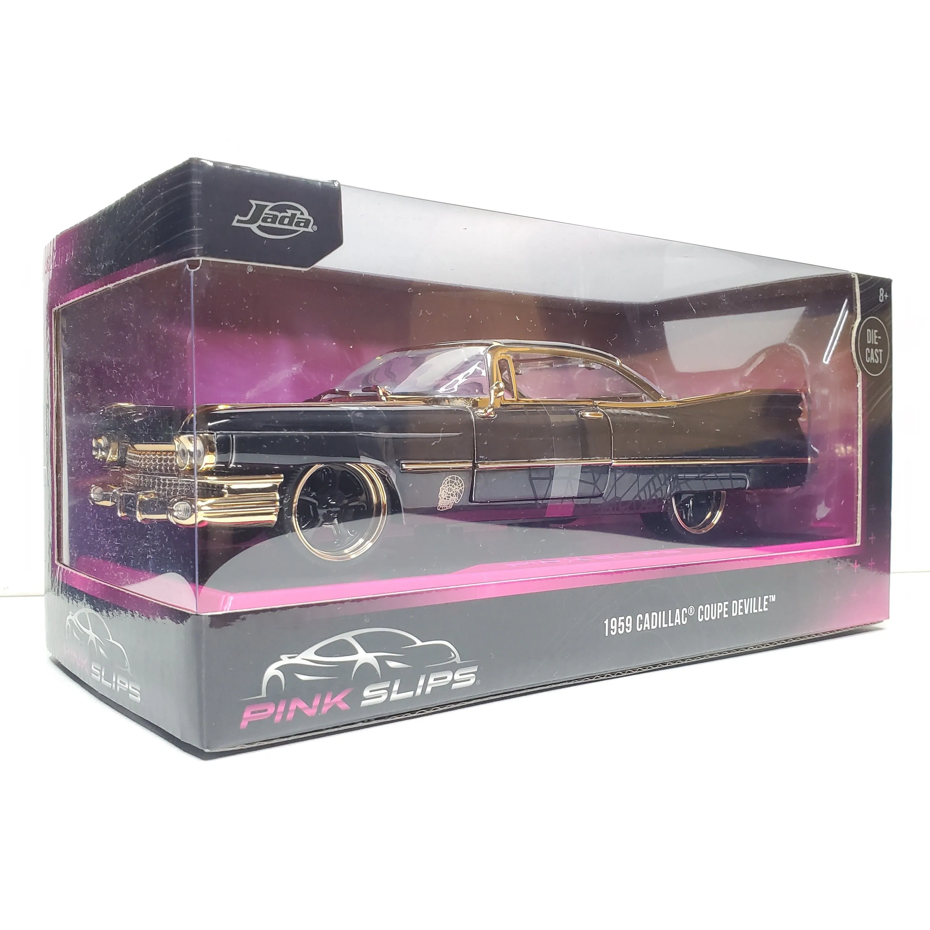 NEW Jada Toys PINK SLIPS 1/24 1959 Cadillac Coupe Deville
