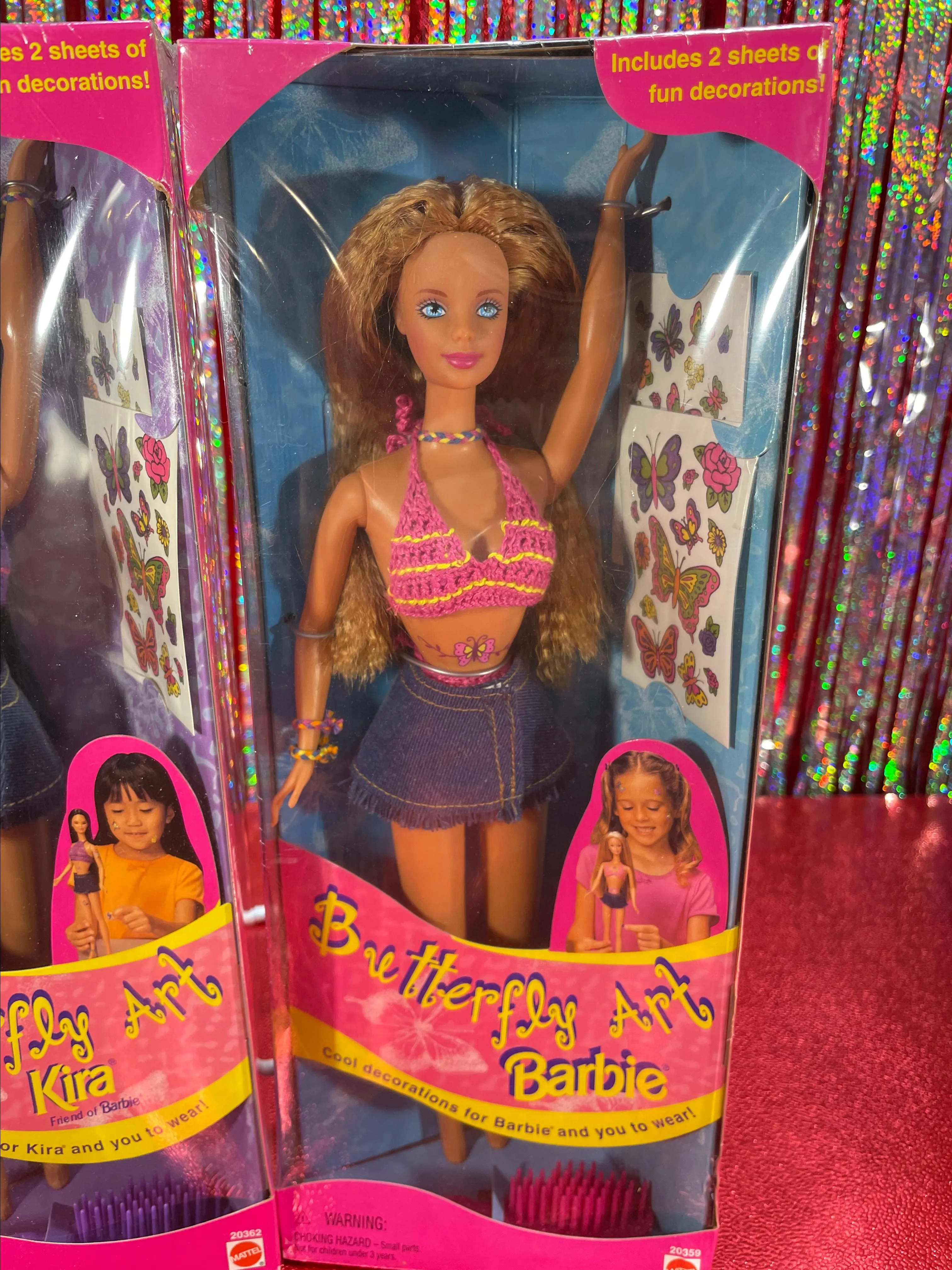 Butterfly tattoo barbie deals