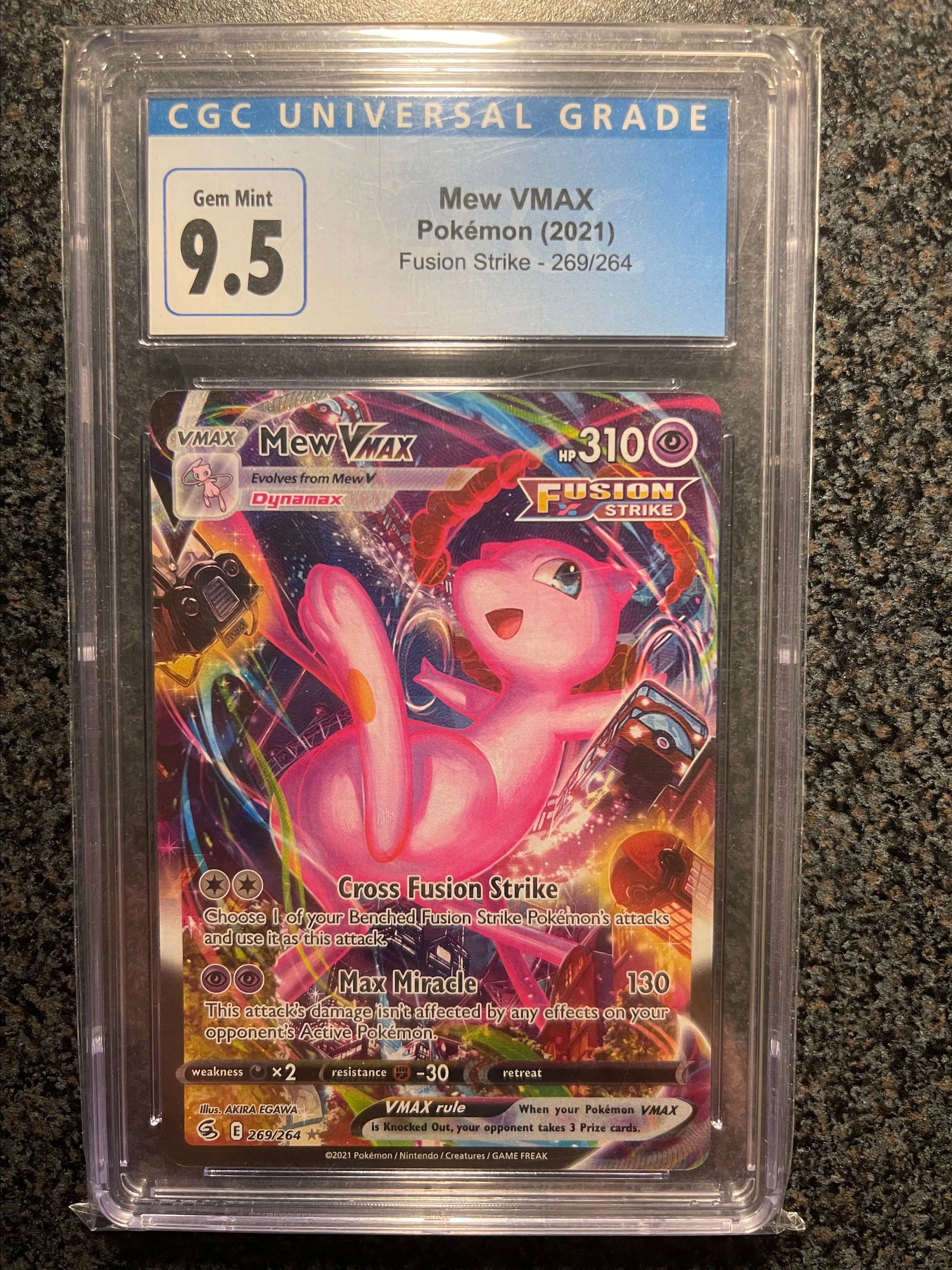 Store New VMAX 269/264 Fusion Strike CGC 9