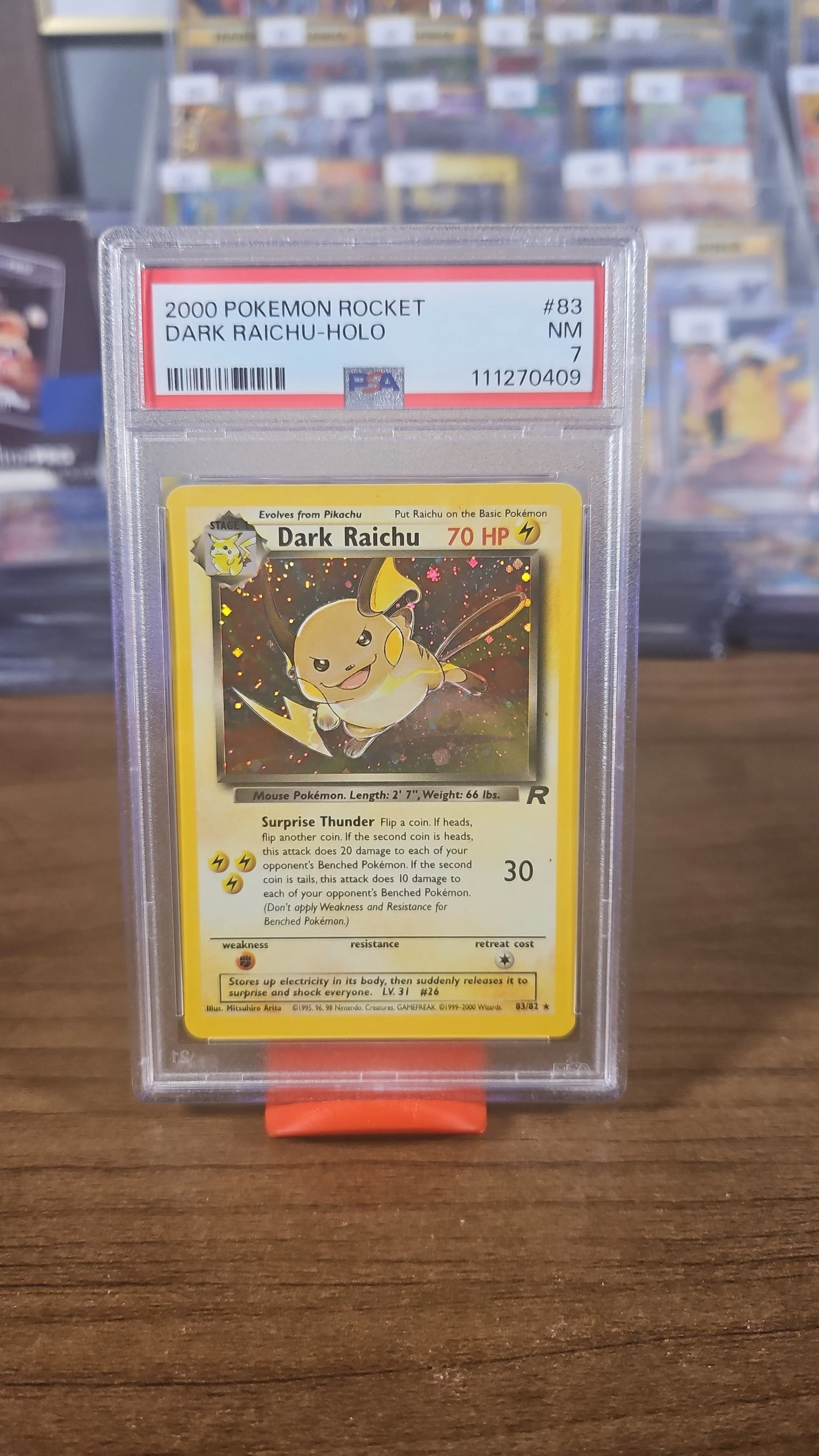 Poncho Wearing Pikachu Vulpix 038/SM-P Promo Pokemon Card