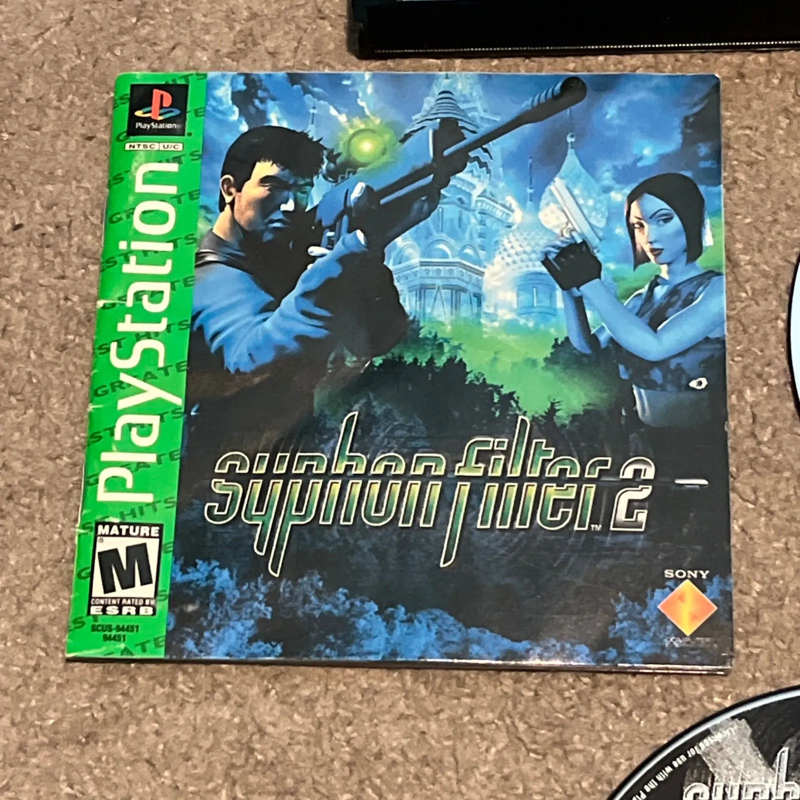 SYPHON FILTER 2 北米版　PlayStation Amazon.com: Syphon Filter 2 : Playstation Greatest Hits: Video Games