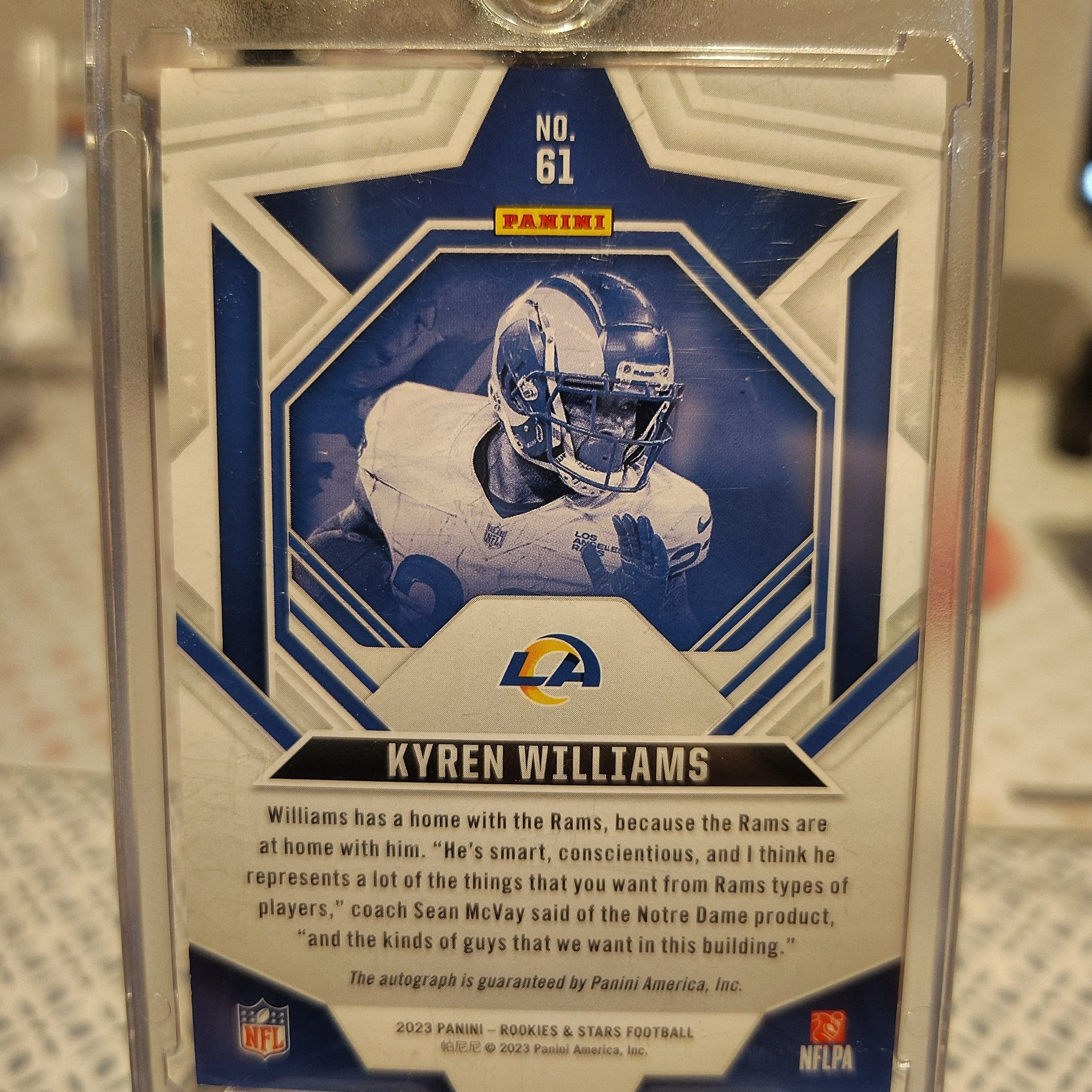 2023 Panini Rookies and Stars Auto Kyren Williams · Whatnot: Buy, Sell & Go  Live