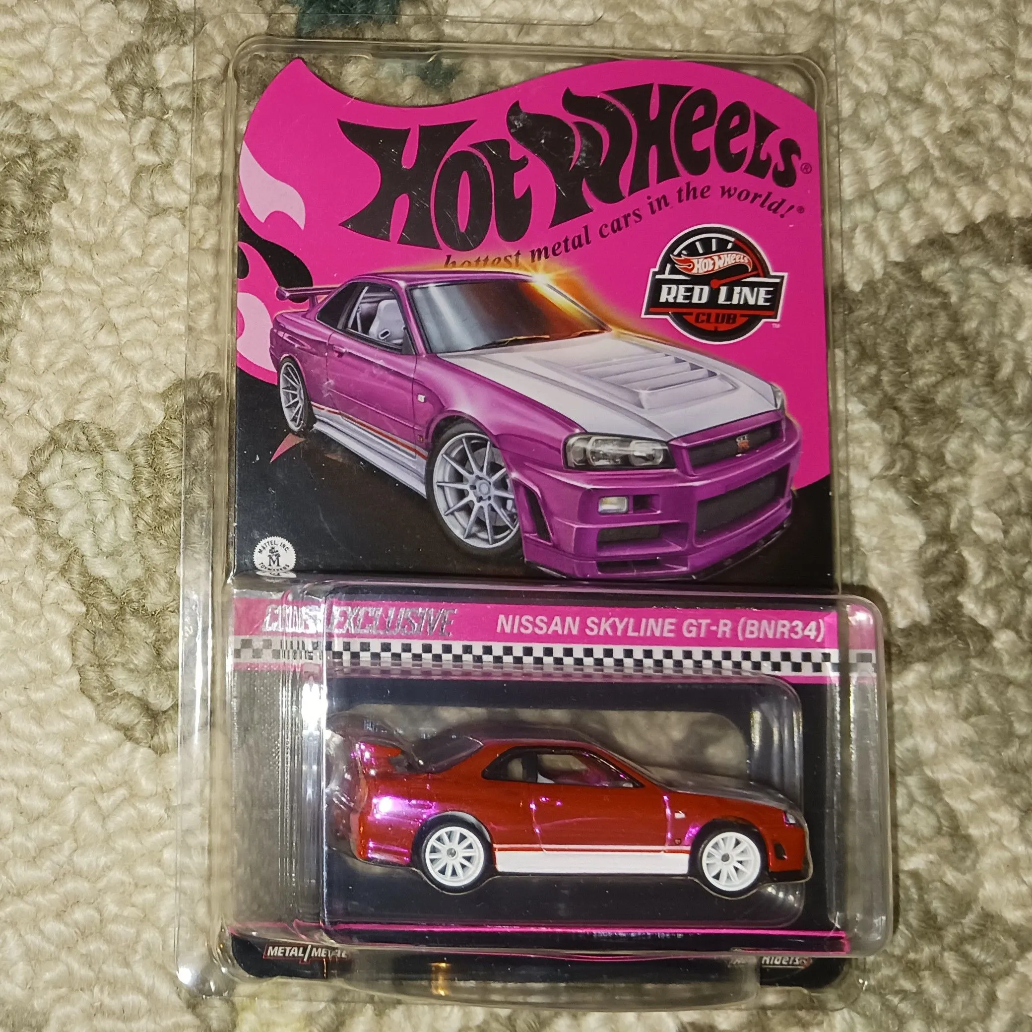 Hot Wheels RLC Pink Nissan Skyline GT R R34 Whatnot Buy Sell Go Live