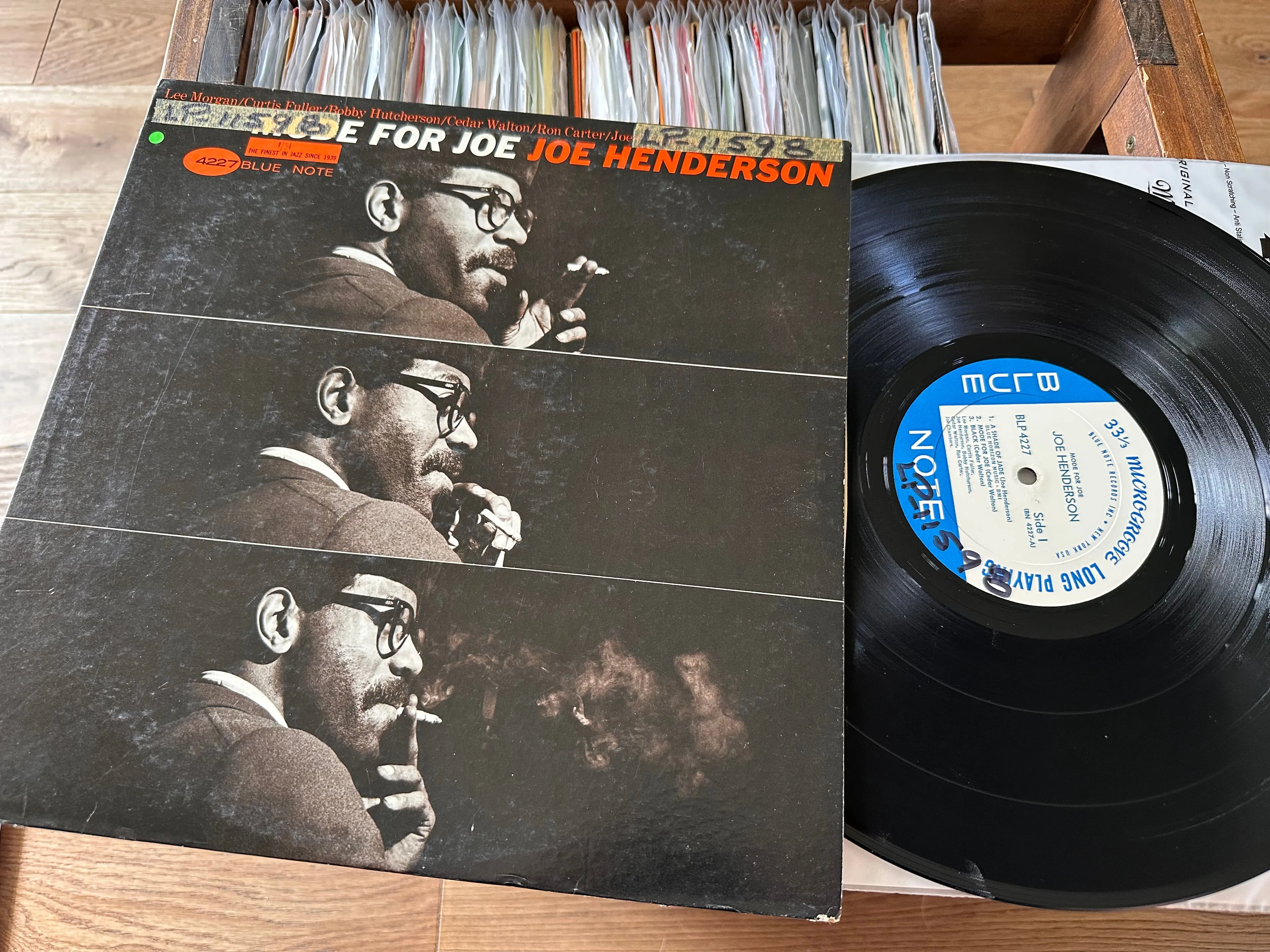 US初期Mono盤 Joe Henderson Mode For Joe Joe Henderson: Mode For Joe (1966) Blue Note