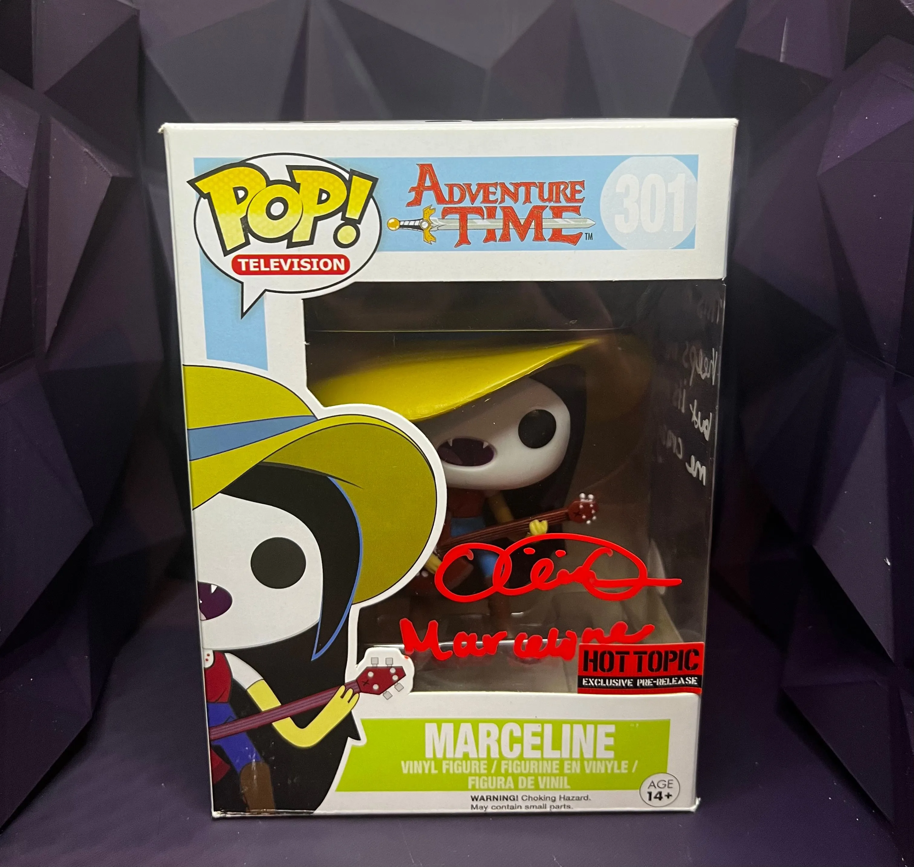 FunkoPop！301 MARCELINE マーセリン Adventure Time Funko POP! Marceline w/Guitar #301 (w