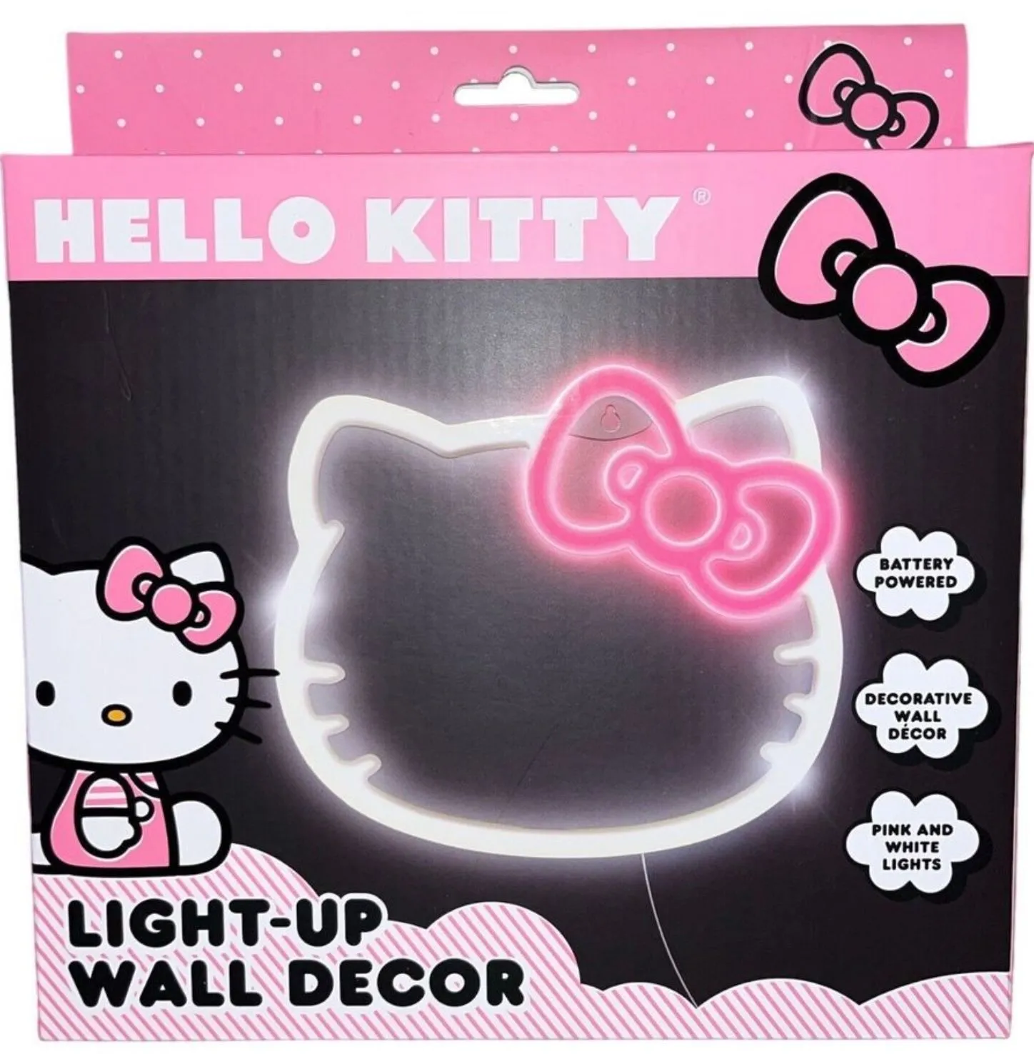 HELLO KITTY LIGHT UP WALL DECOR · Whatnot: Shop, Sell, Connect