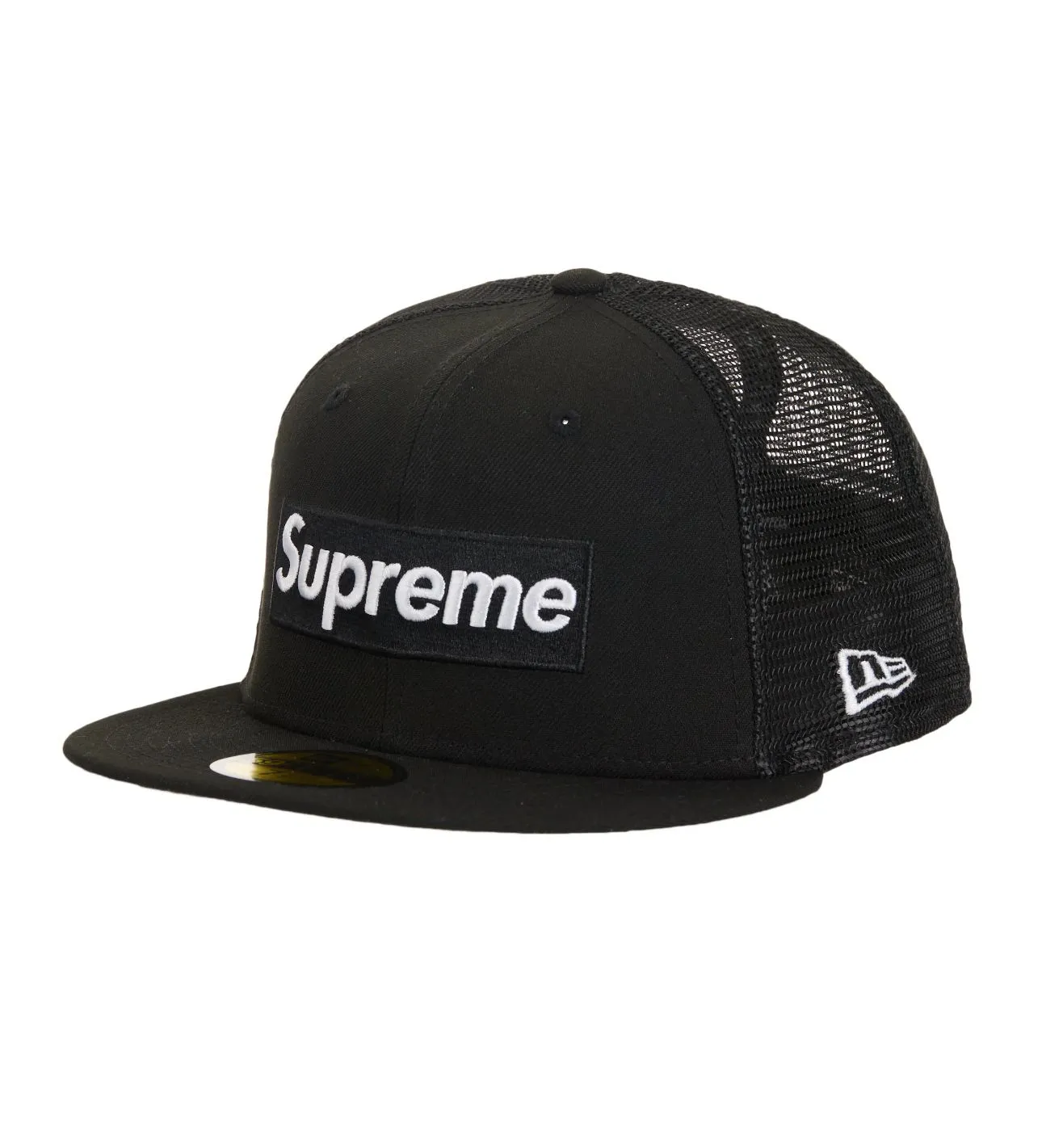 7 1/8 SUPREME BOX LOGO MESH BACK NEW ERA 59FIFTY FITTED CAP