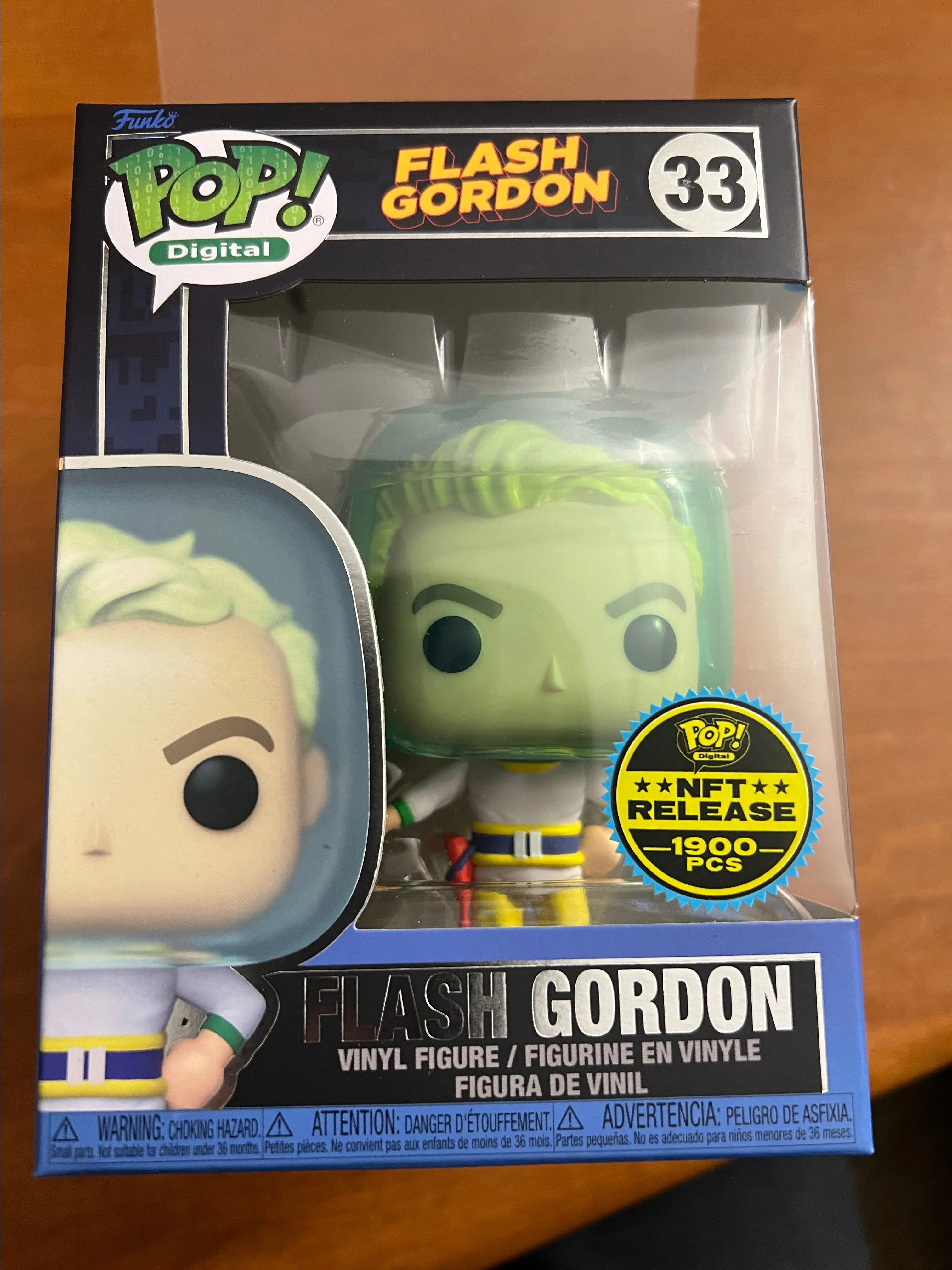 Flash Gordon NFT Funko Pop 1/1900 sale Piece