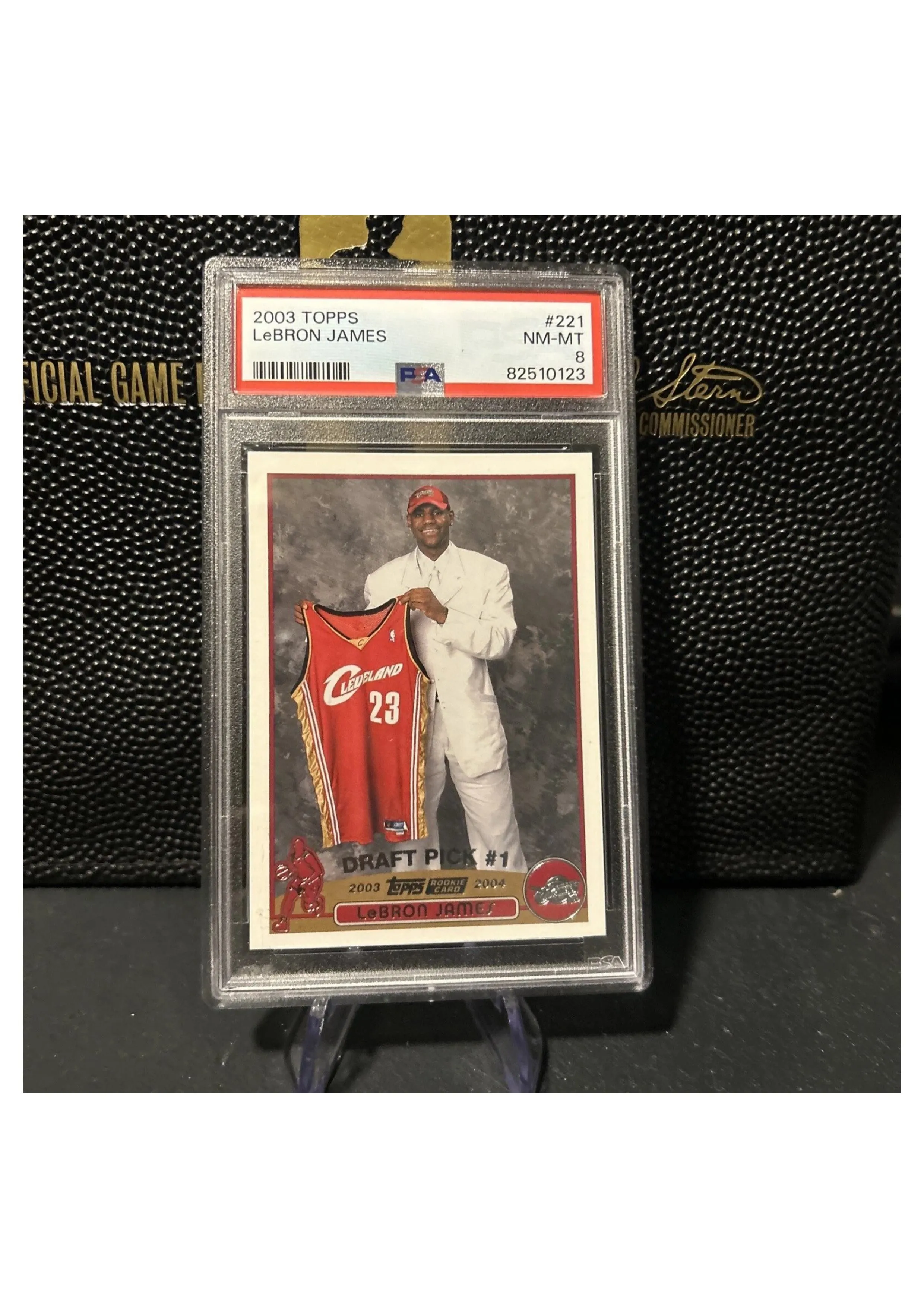 その他 Lebron James rc topps 2003-04 TOPPS GOLD LEBRON JAMES ROOKIE RC /99 BGS 8.5 NM-MT RARE