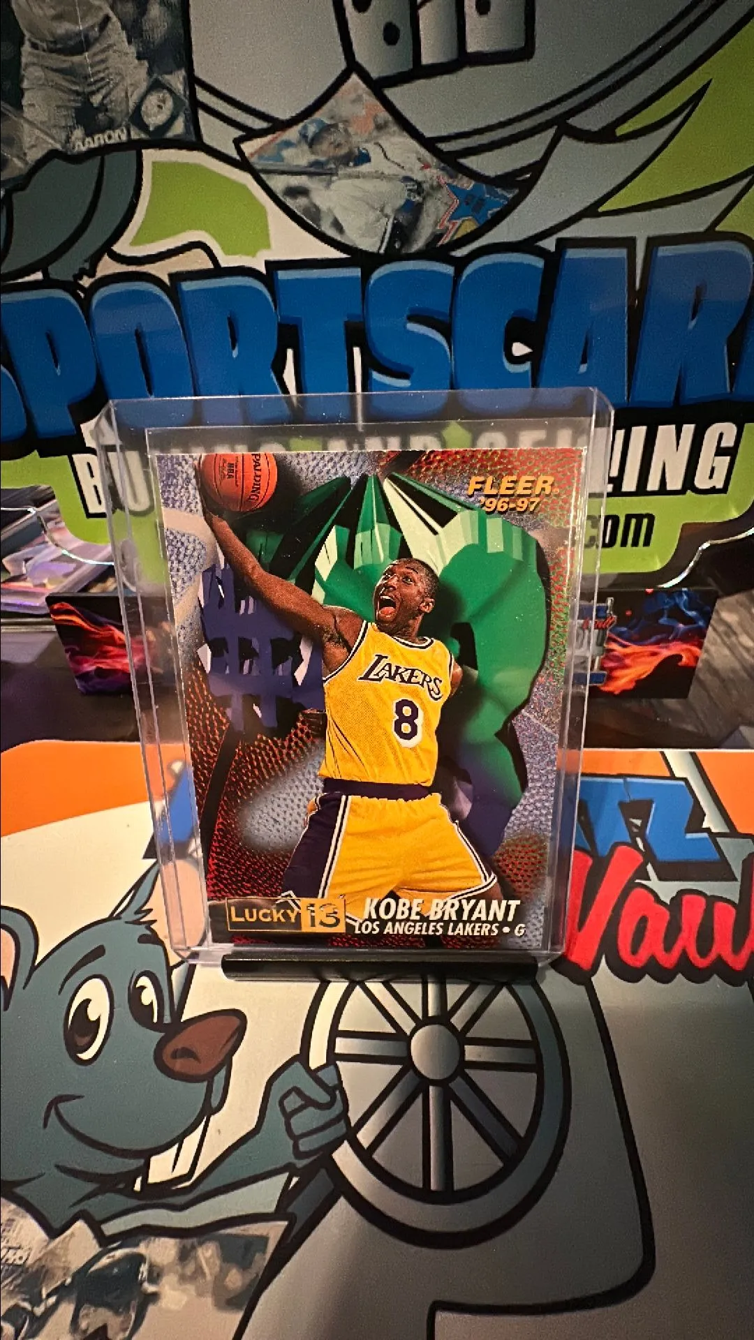 1996-97 Fleer LUCKY 13 Rookie KOBE BRYANT Redemption · Whatnot