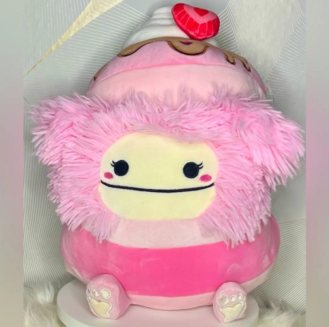 2024 Custom Strawberry Bigfoot Squishmallow