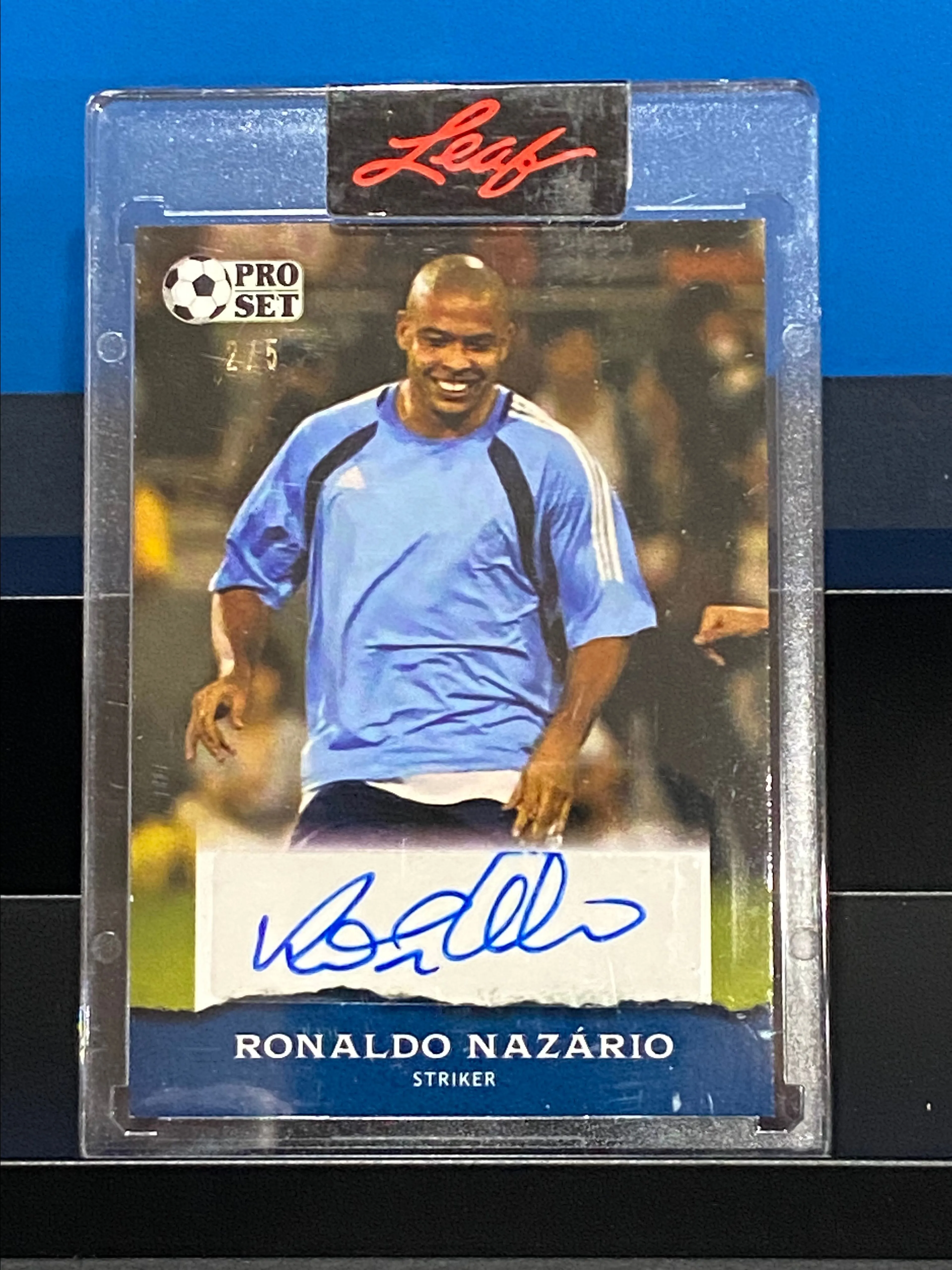 2022 Leaf Pro Set Ronaldo Nazario Auto Autograph; # 2/5 · Whatnot: Buy,  Sell & Go Live