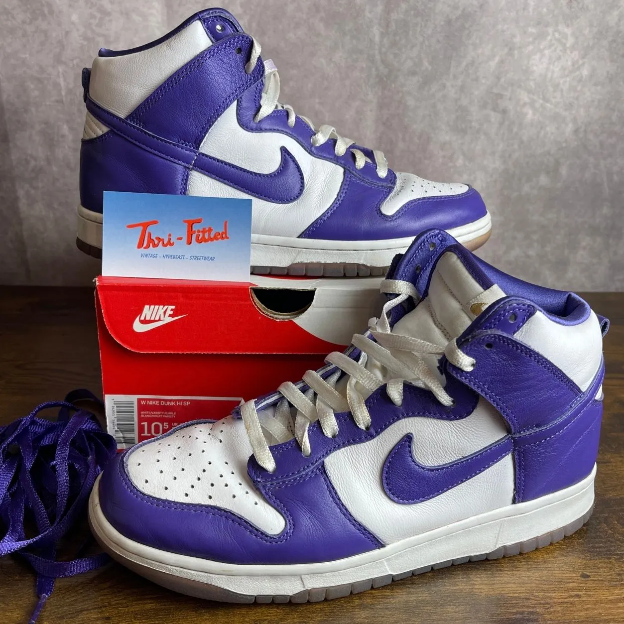 Nike Purple High cheapest dunks