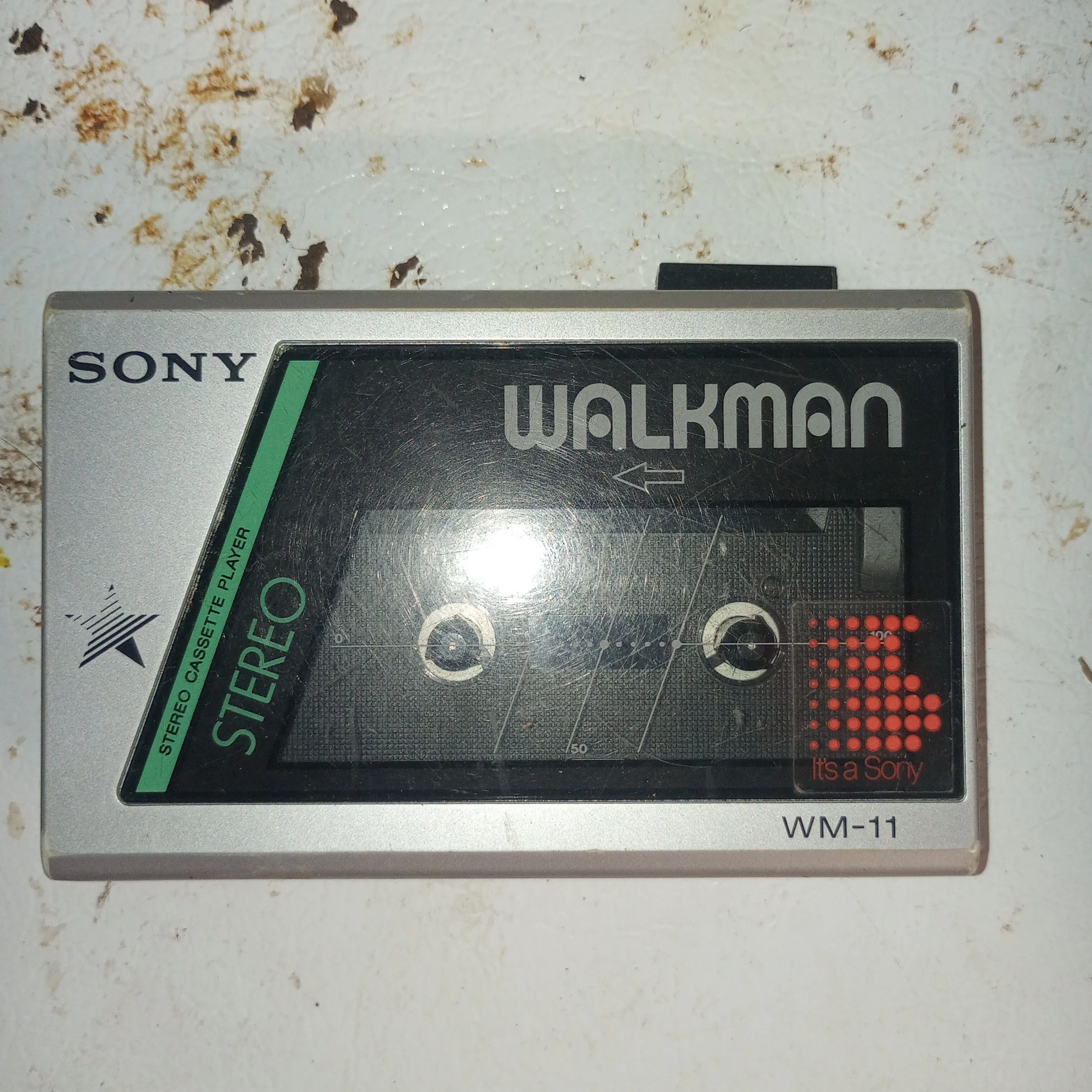 Orders Vintage Sony Walkman Stereo Cassette Player WM-1 - FOR PARTS OR REPAIR UNTESTED