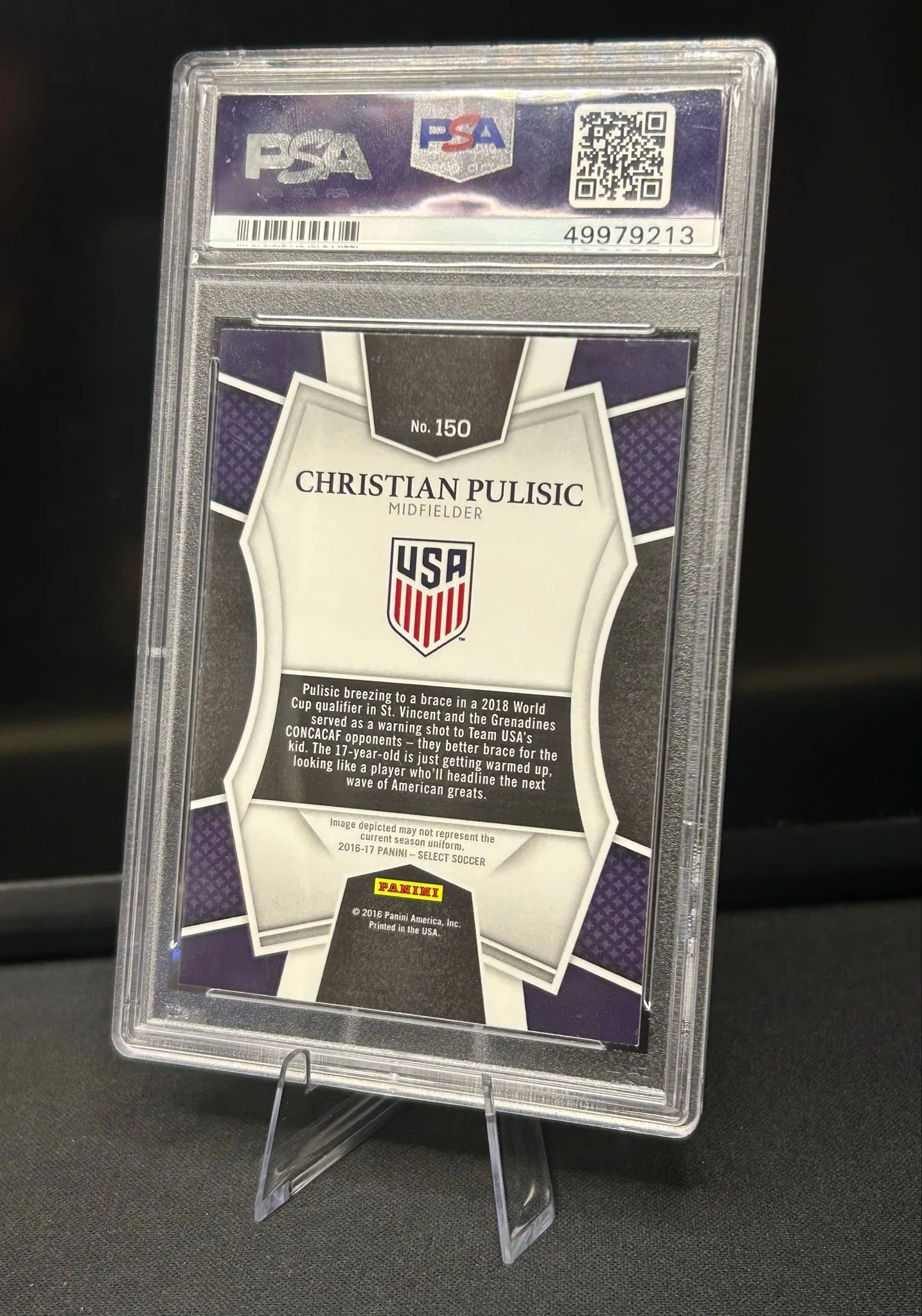 2016 Select Christian Pulisic RC PSA 10 · Whatnot: Shop, Sell, Connect