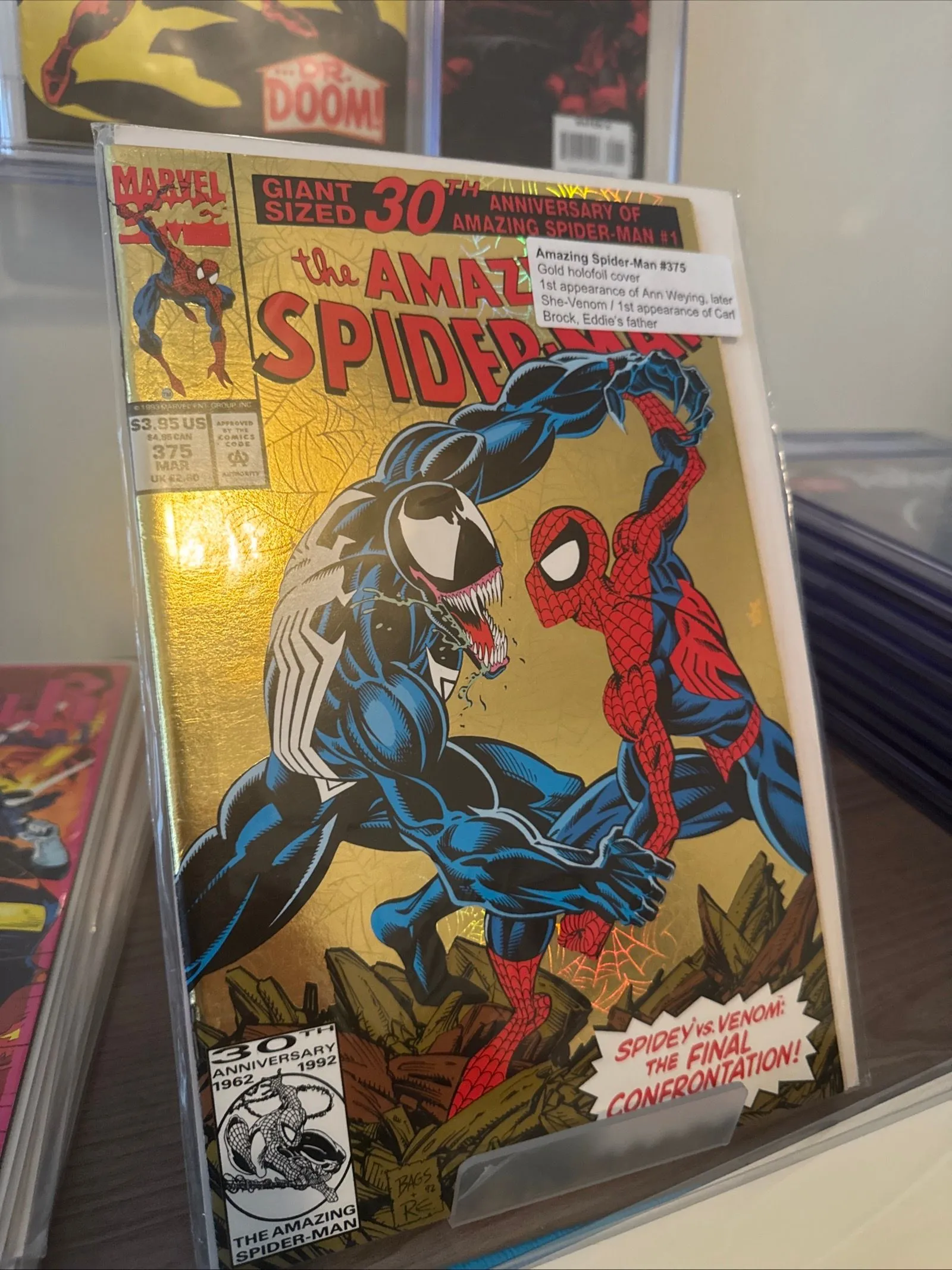 アメコミ Amazing Spider-Man #375 (1993) 9.6 AMAZING SPIDER-MAN, Vol. 1 #375 - March 1993 - Spidey vs