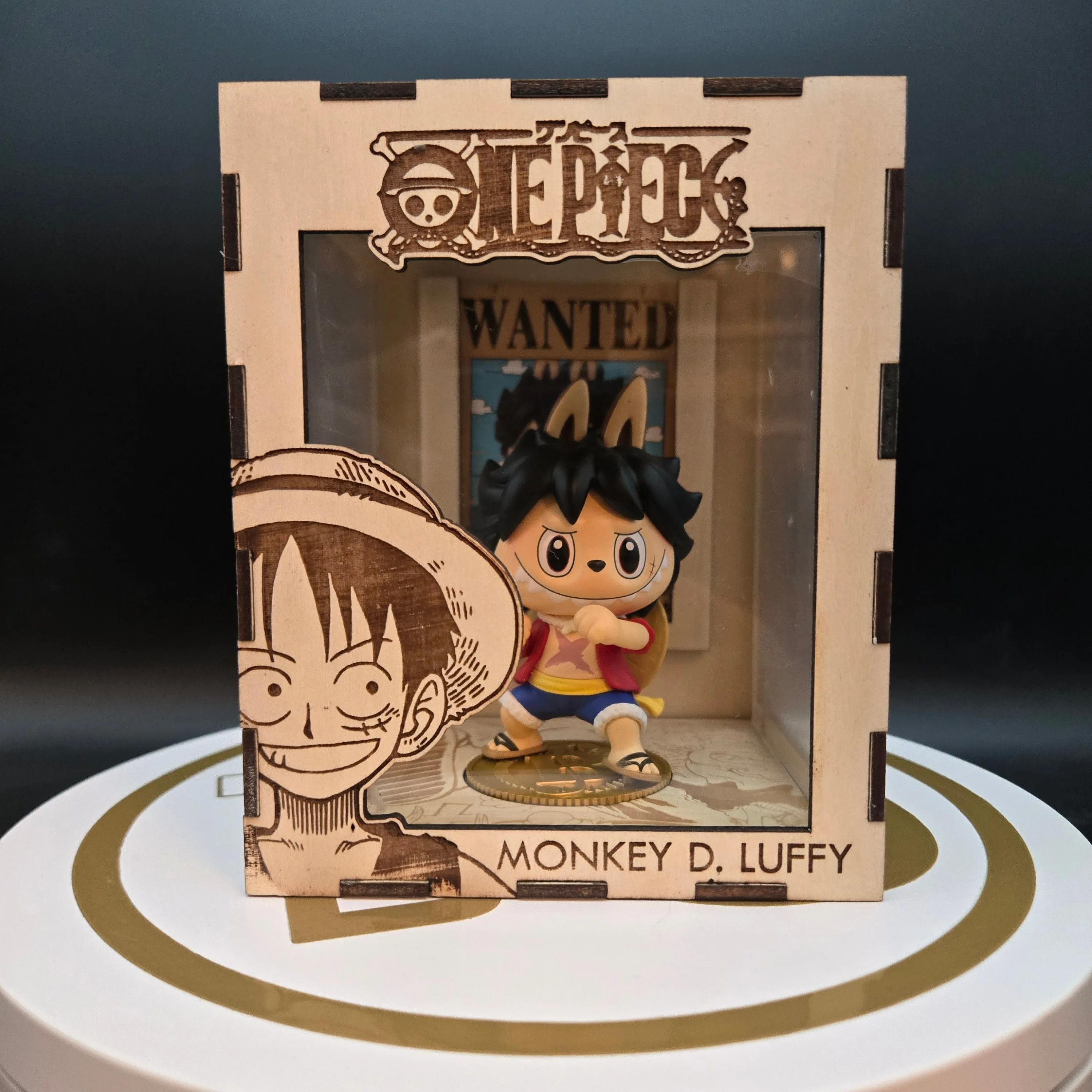 【LABUBU × ONE PIECE コラボ】カナベ 2BOX POP MART】labubu x ONE PIECEラブブ&ワンピースコラボの通販 by