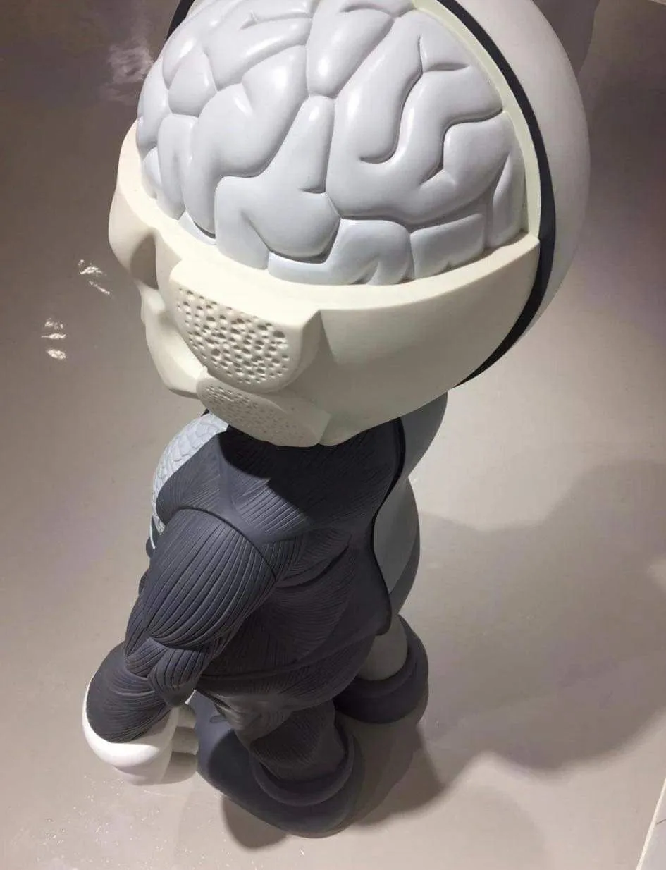 KAWS ALONG THE WAY COMPANION FIGURE GREY LIMITED 100