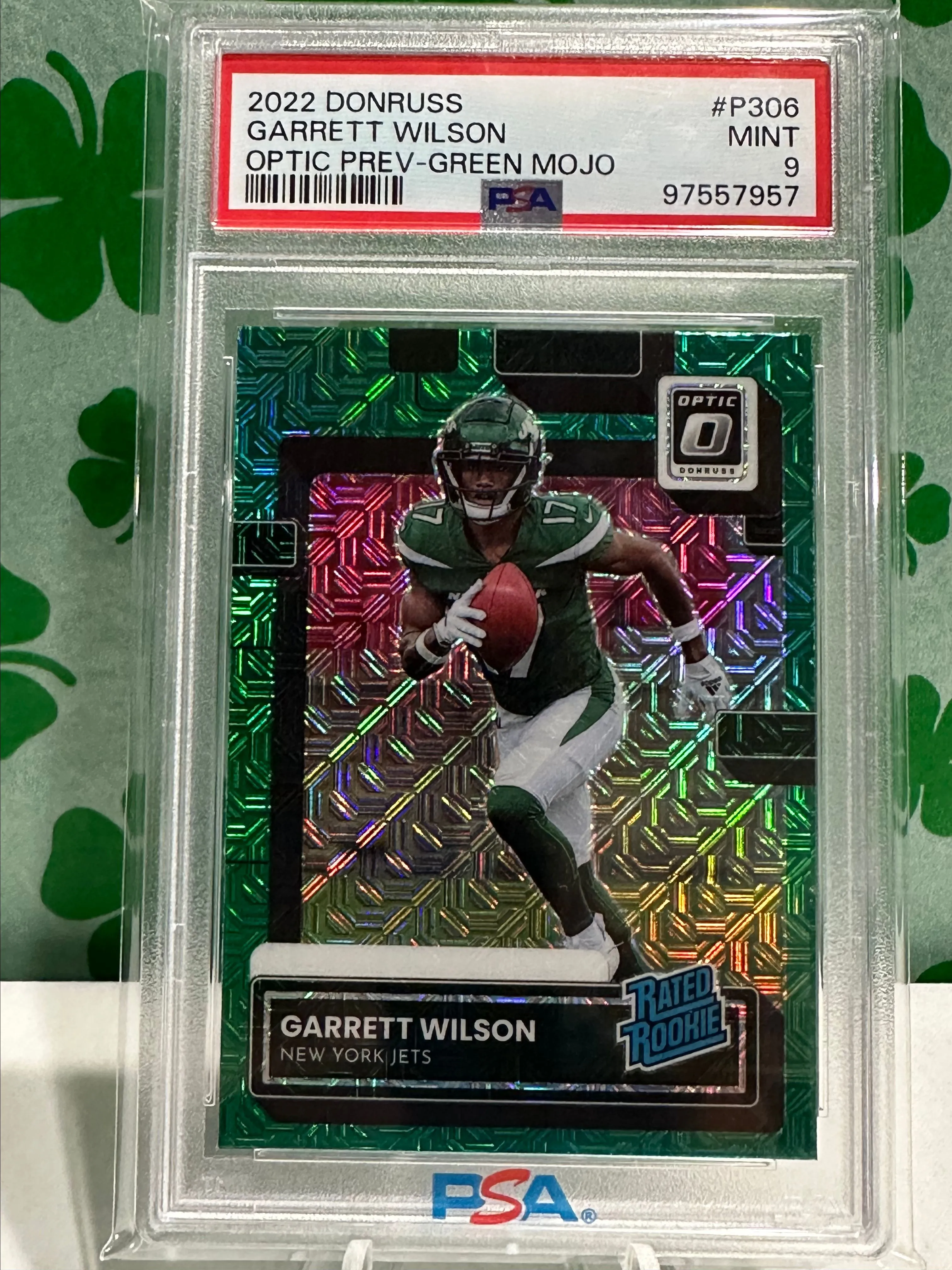 Garrett Wilson rated rookie PSA sale 9 mint