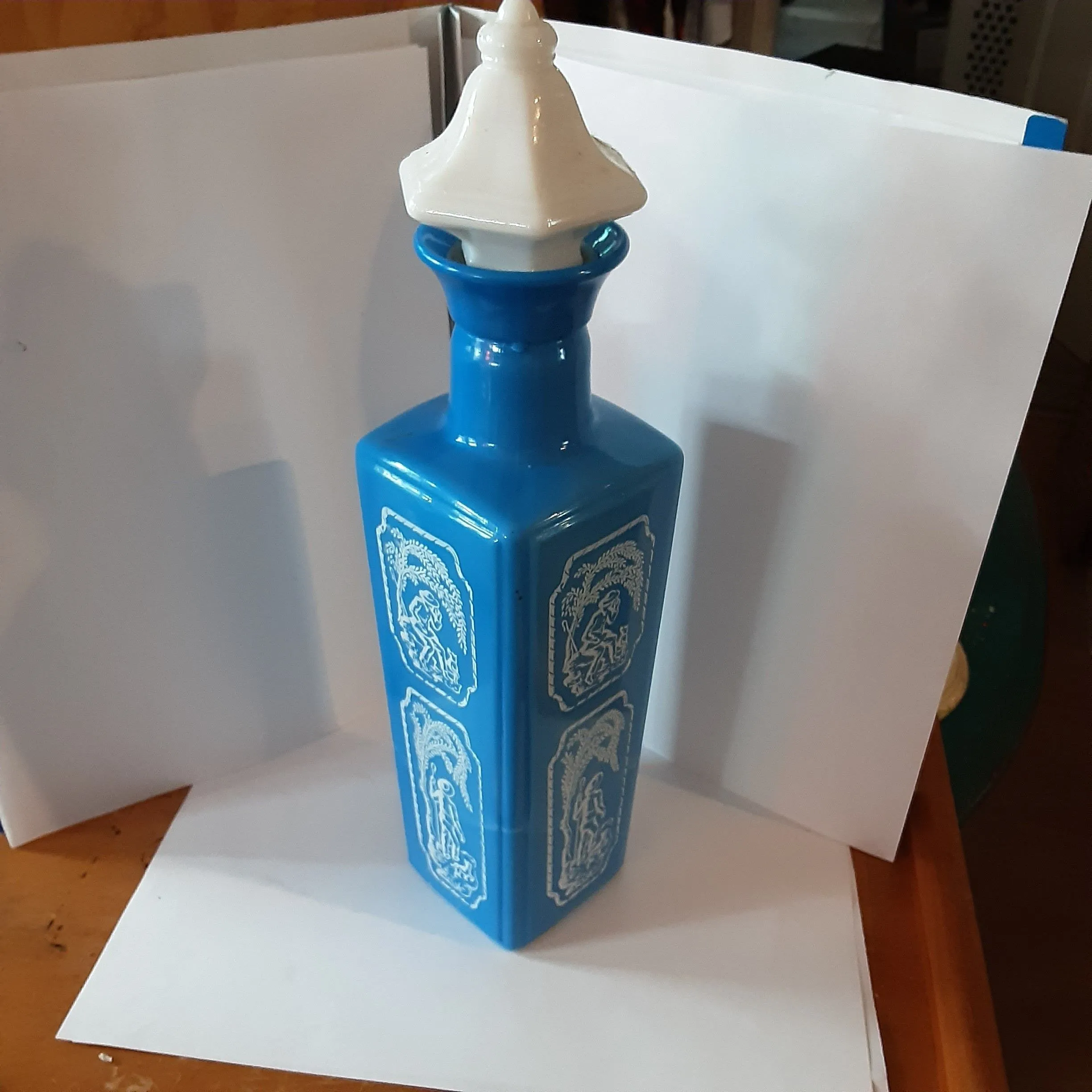 White & Blue Milk Glass · Whatnot: Shop, Sell, Connect