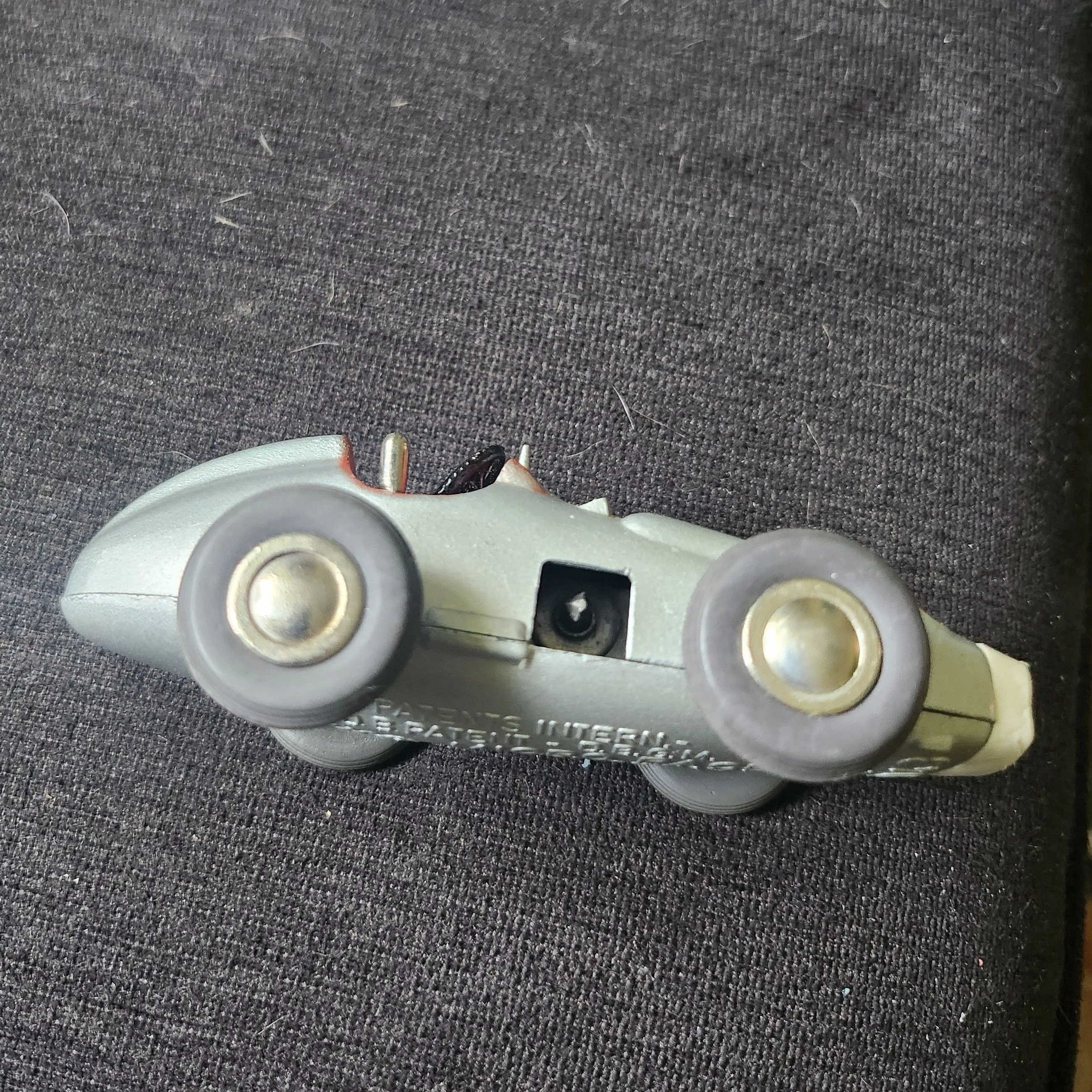 Vtg Schuco Micro Racer 1043 Mercedes Wind Up Toy Car W Germany