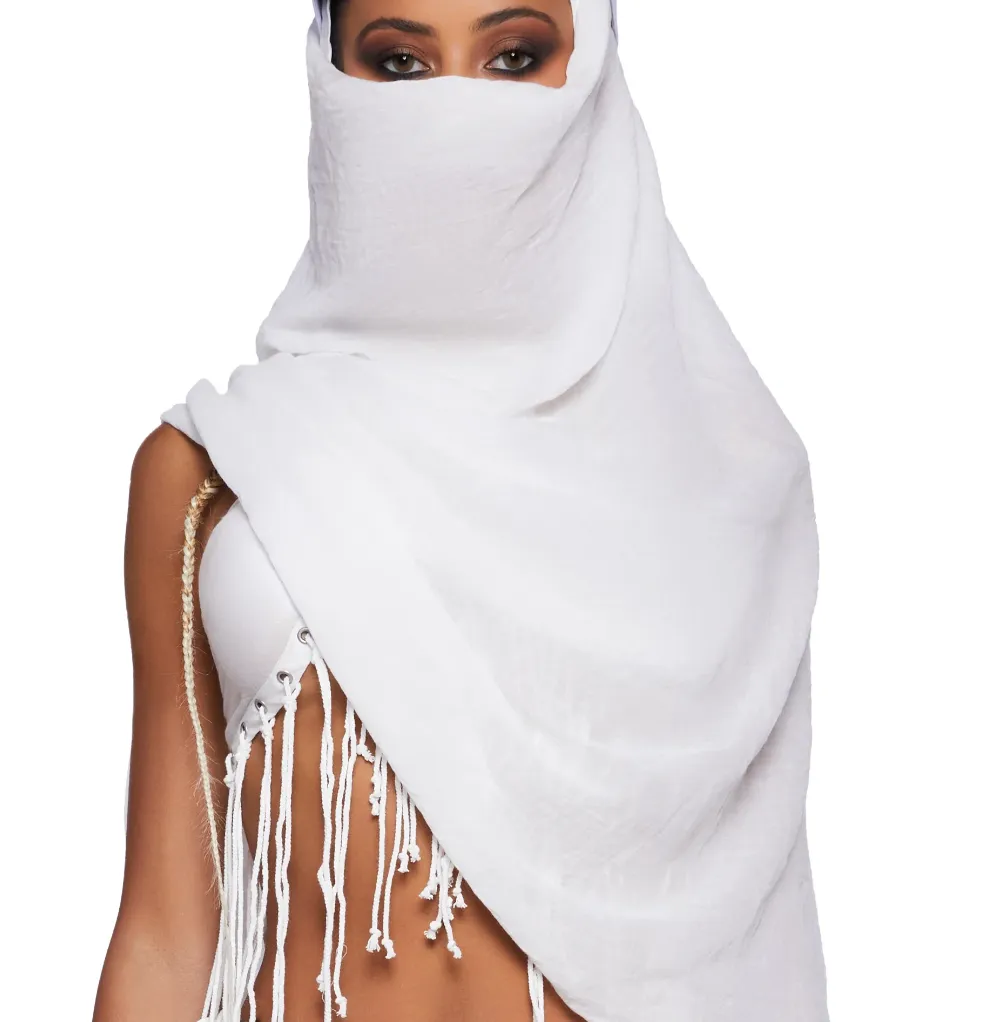 Club Exx Just A Mirage Scarf - White · Whatnot: Shop, Sell