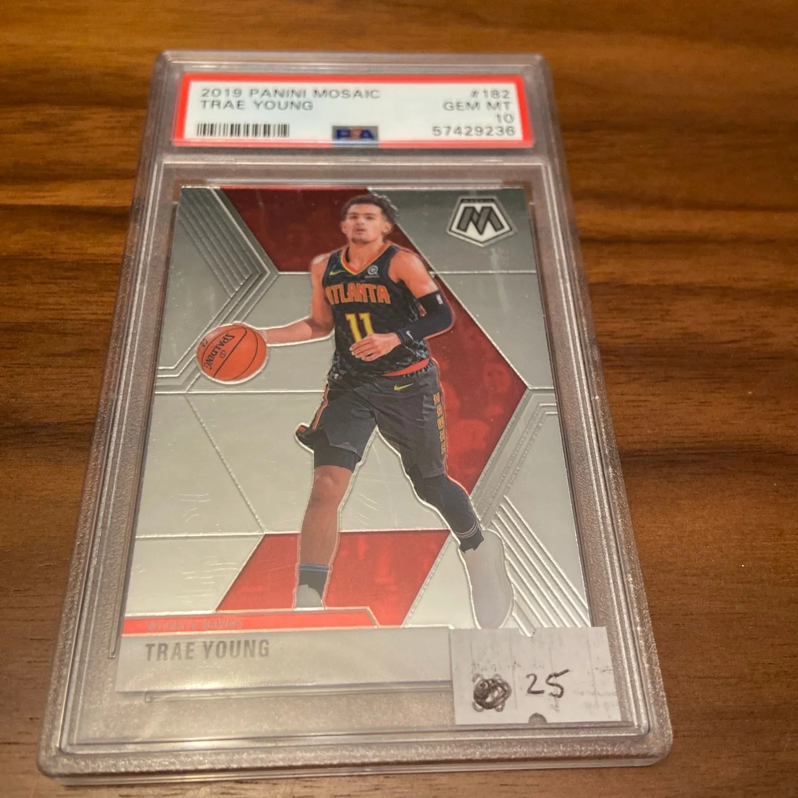 Trae Young 2019-20 on sale Panini Mosaic #182 Re