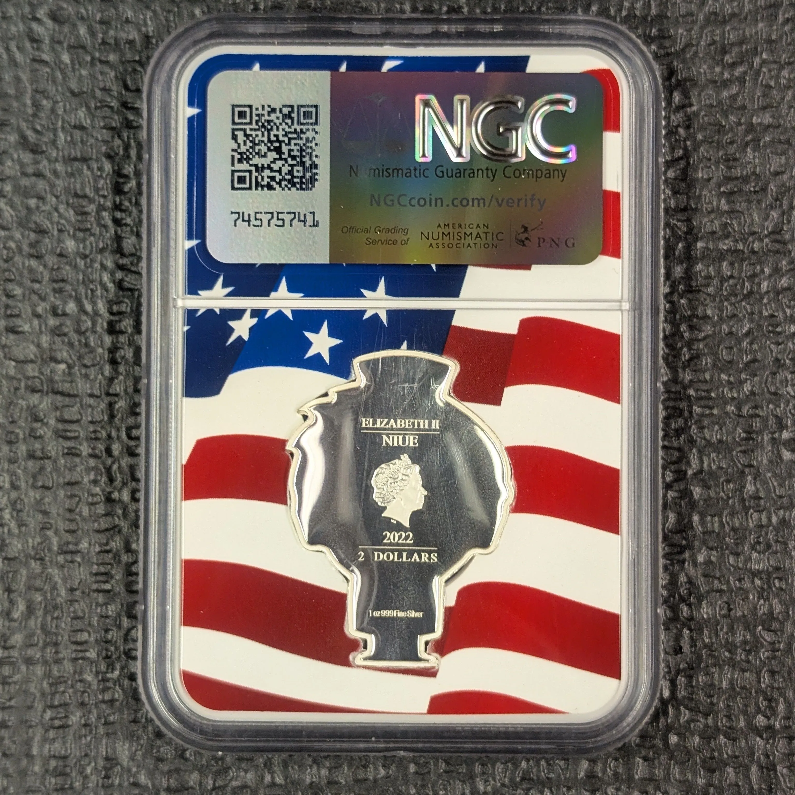 2022 PF 70 ULTRA CAMEO Rushmore Series Abraham Lincoln