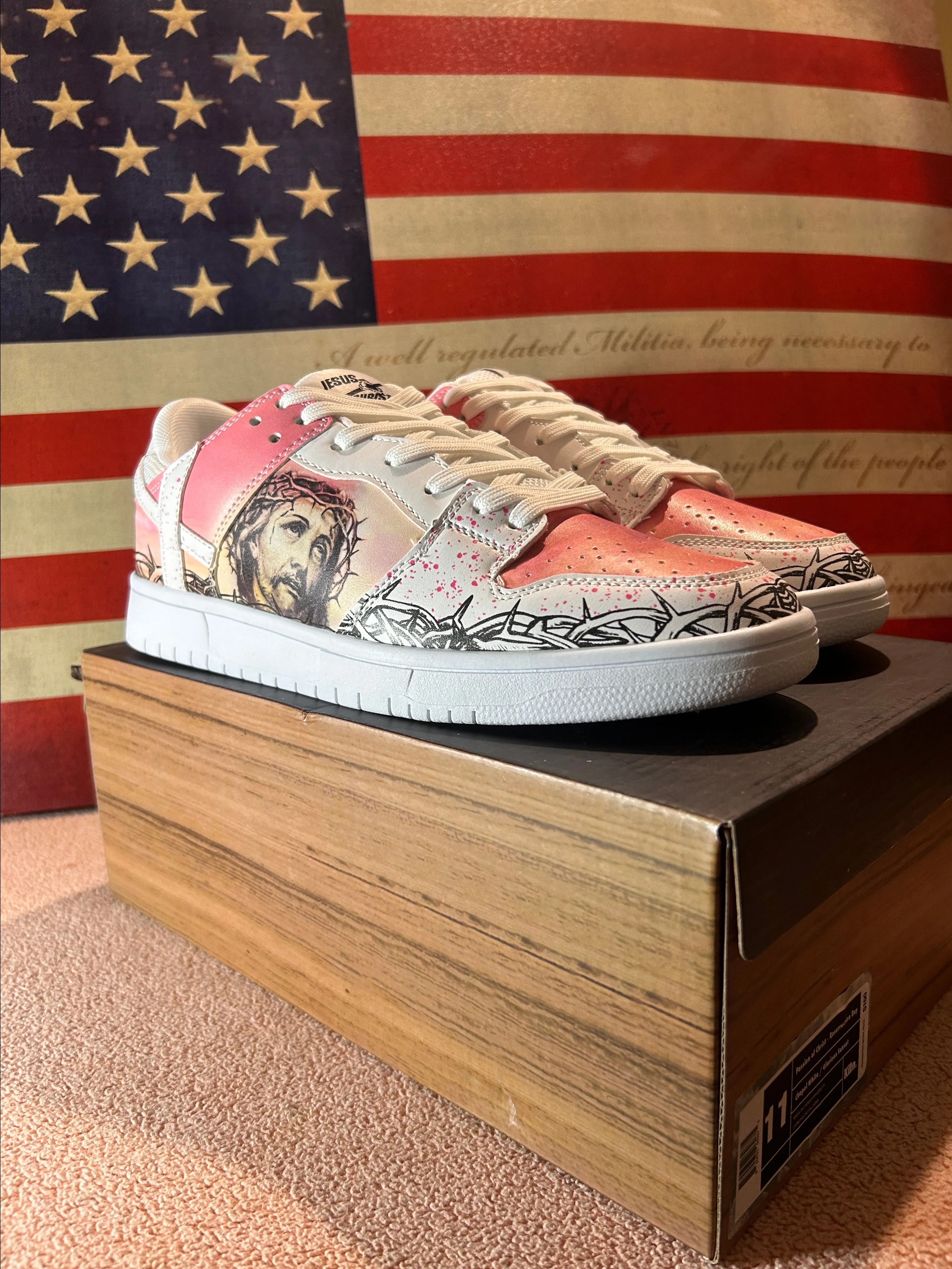 Kito Wares “Passion Of Christ, Resurrection Day” SB Dunk Low Style