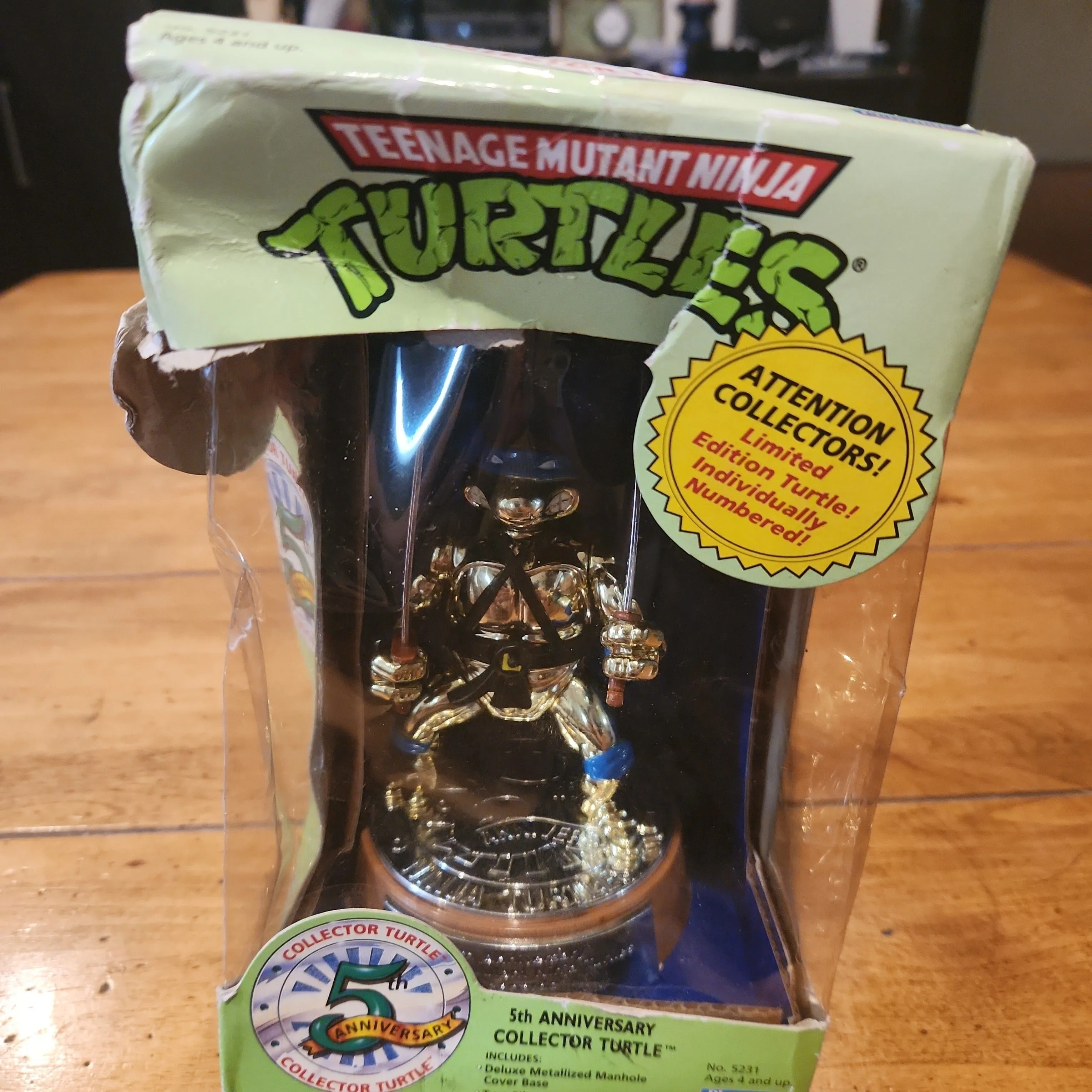 1992 Playmates TMNT Teenage Mutant Ninja Turtles Leonardo