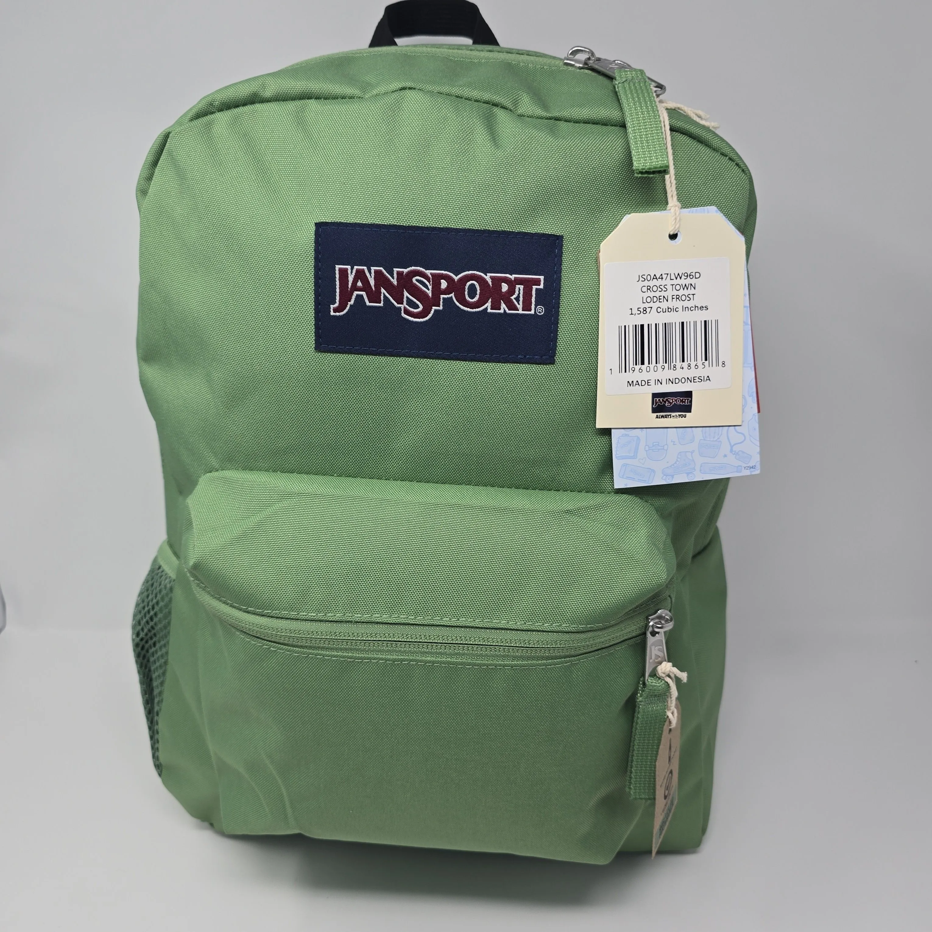 JanSport Cross Town Loden Frost New w Tags Whatnot Buy Sell Go Live