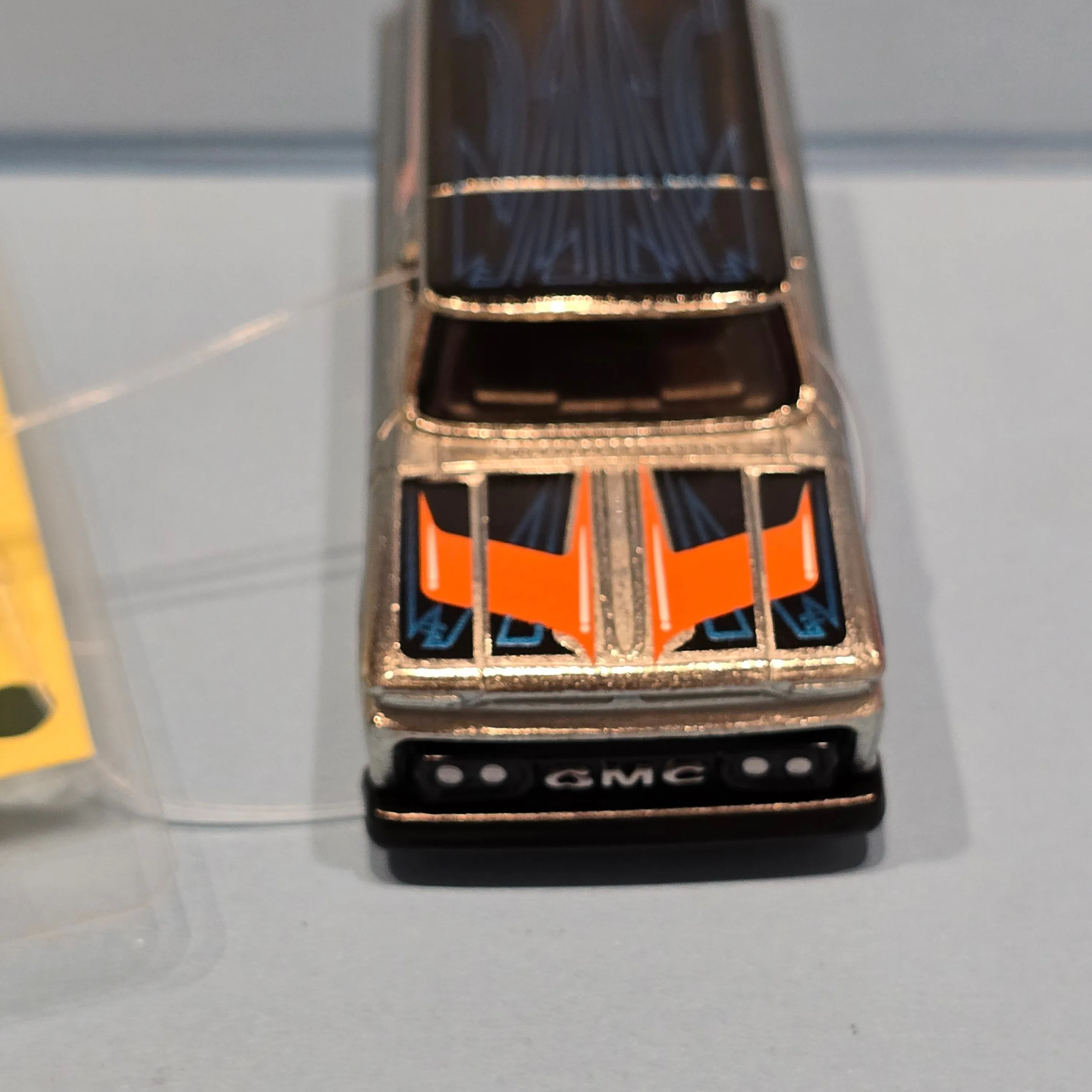HOT WHEELS YELLOW CARD 2024 NFT 64 GMC PANEL 