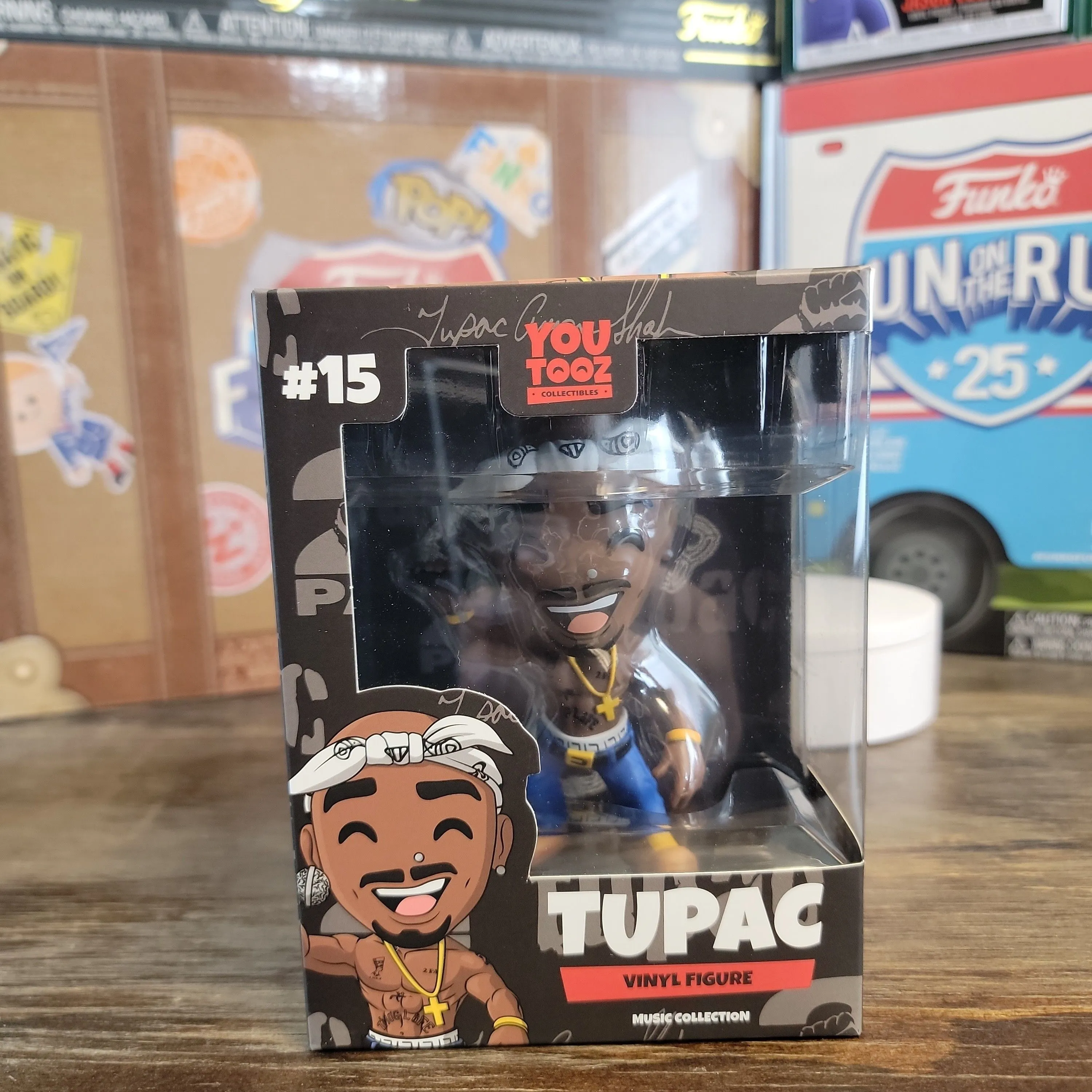Youtooz 2Pac Tupac Shakur Vinyl Figure Music Collection #15 New