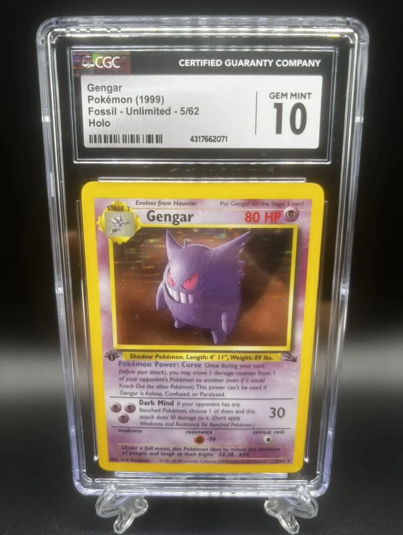 1999 Blaine's deals Charizard - Holo. PSA Cert. Genuine