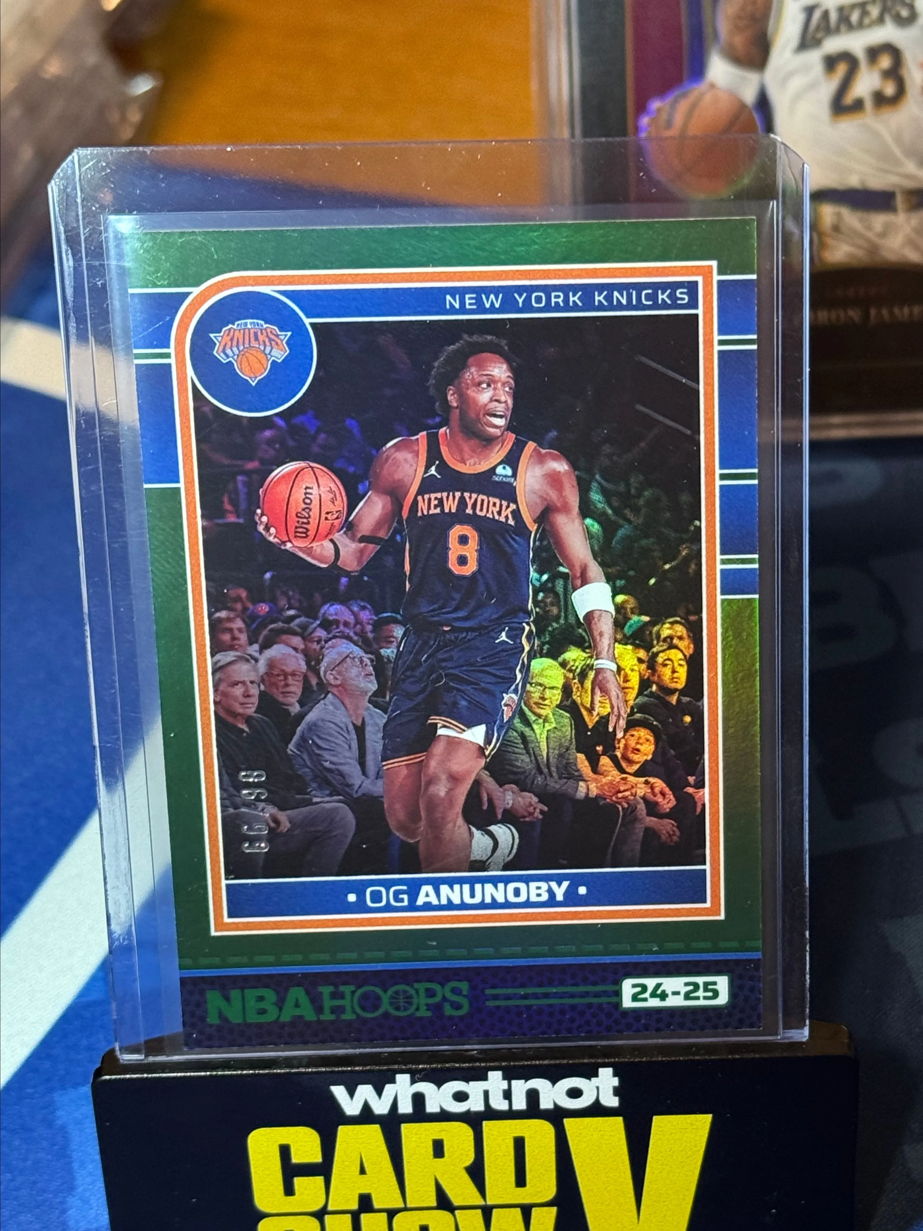 2024-25 Hoops Green /99 OG Anunoby #124 Knicks · Whatnot