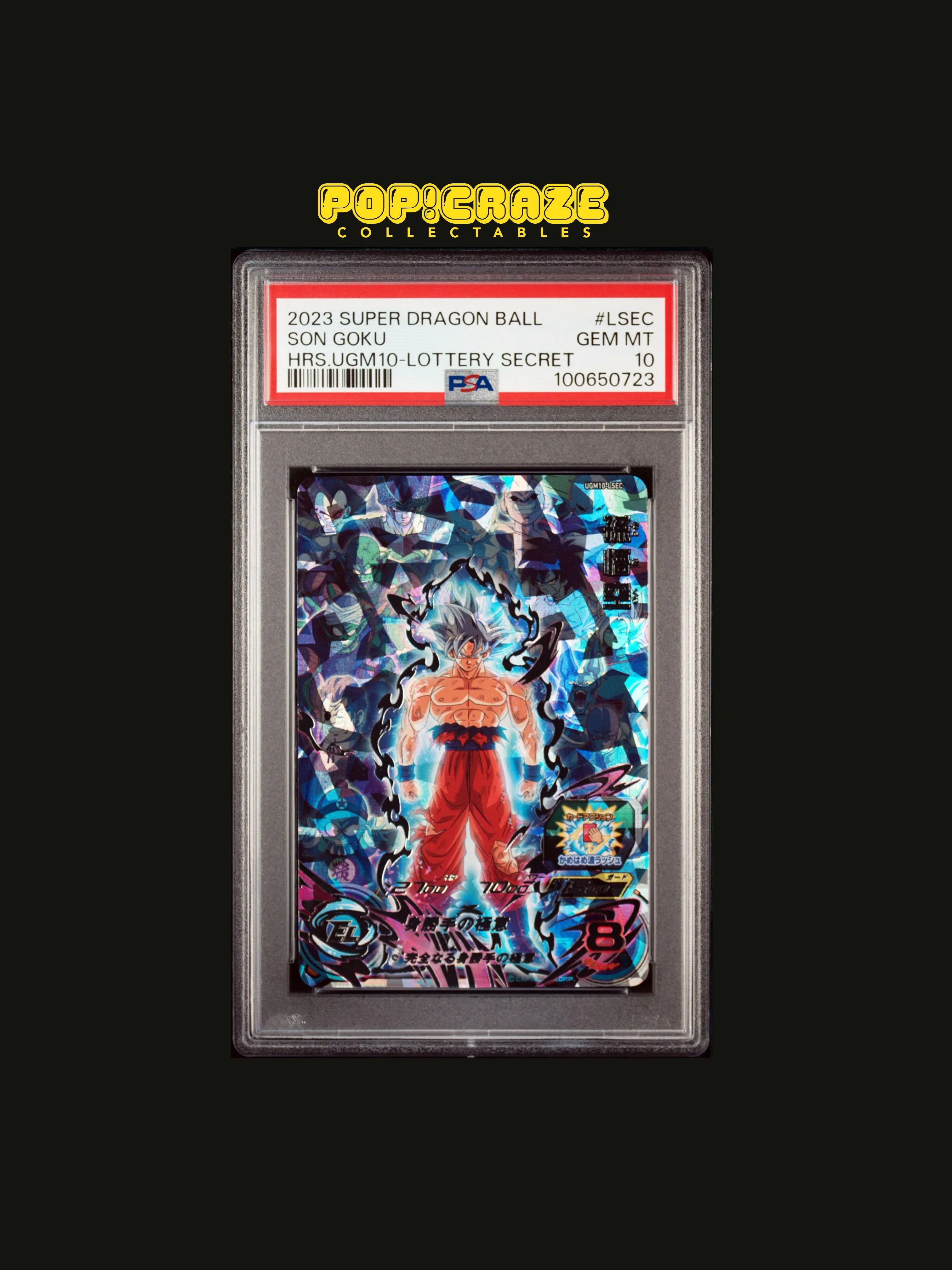 PSA 10 | 2023 Son Goku UGM10-LSEC · Whatnot: Shop, Sell, Connect