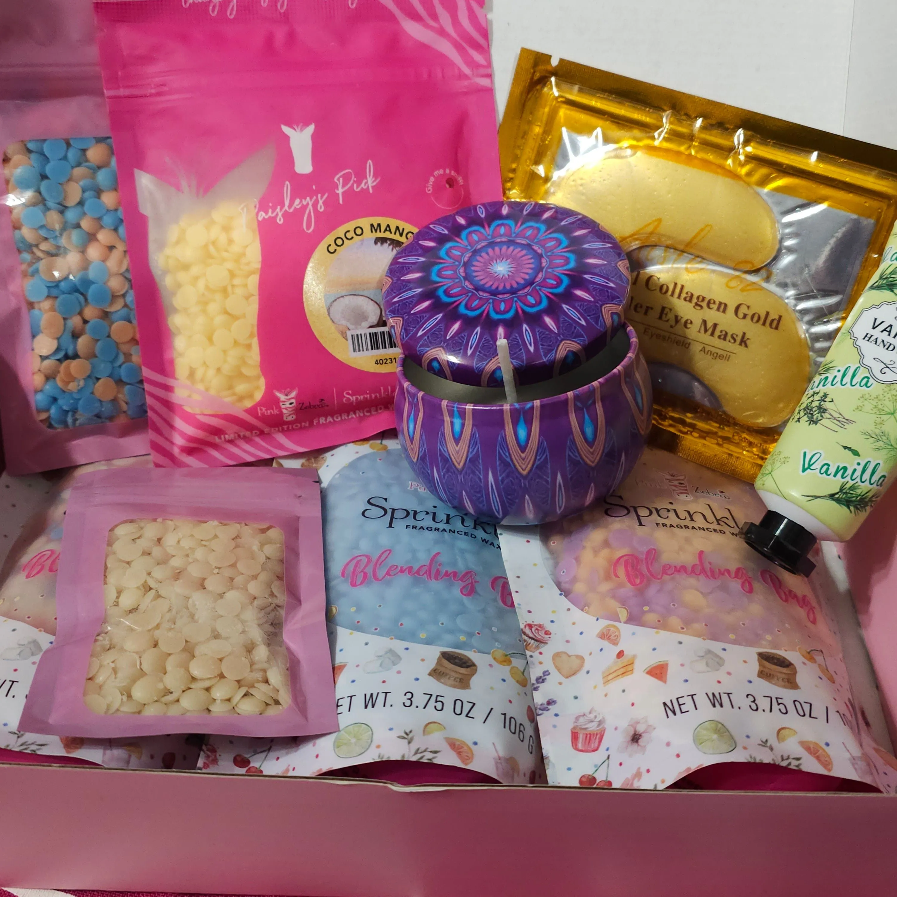 感謝box!! ザラメ キラキラ先生 ぼやぼや袋 ピンクパープル タバスクイーズ Pink Zebra Mystery Blend Boxes · Whatnot: Shop, Sell, Connect