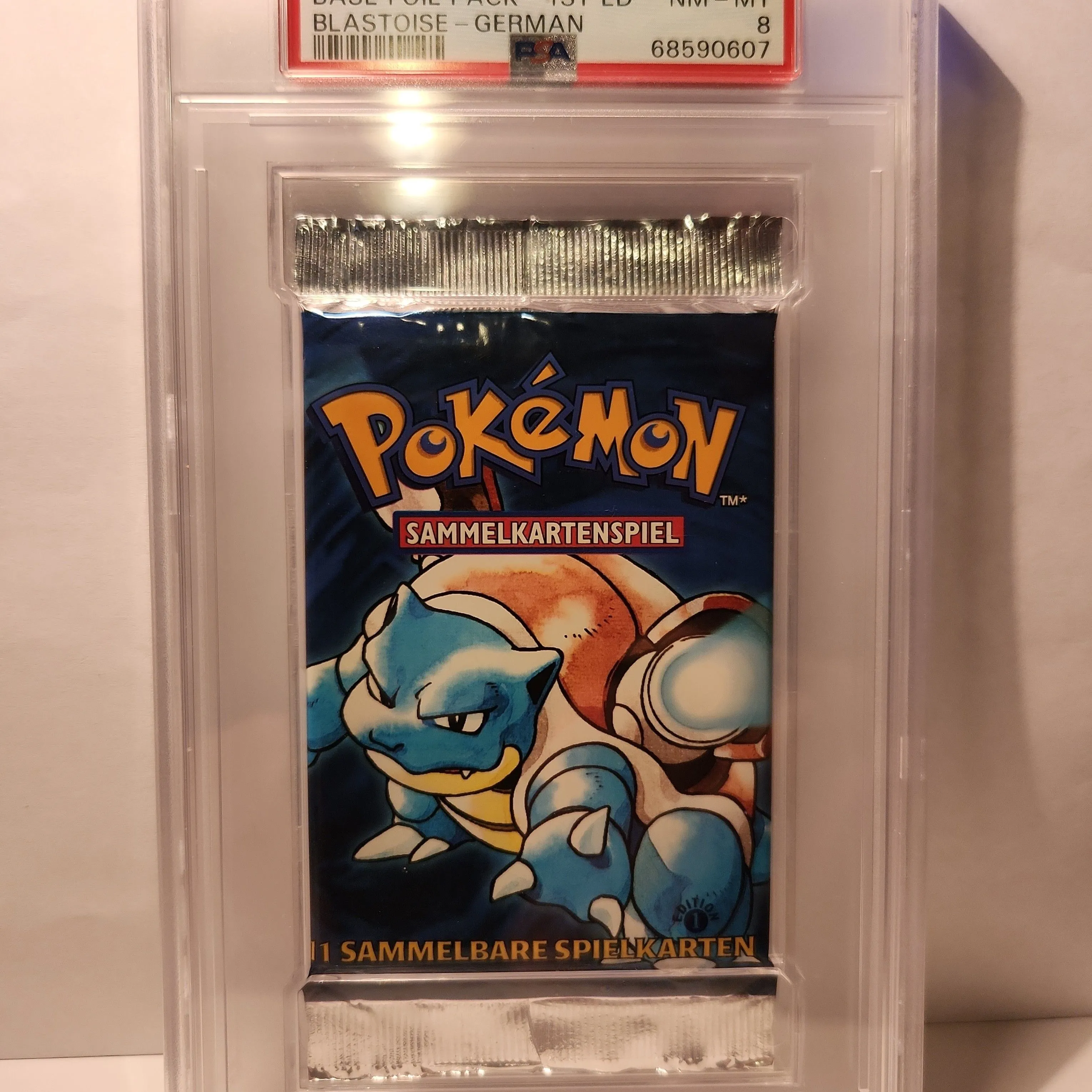 Pokemon Blastoise German -Turtok- shops 1st edition