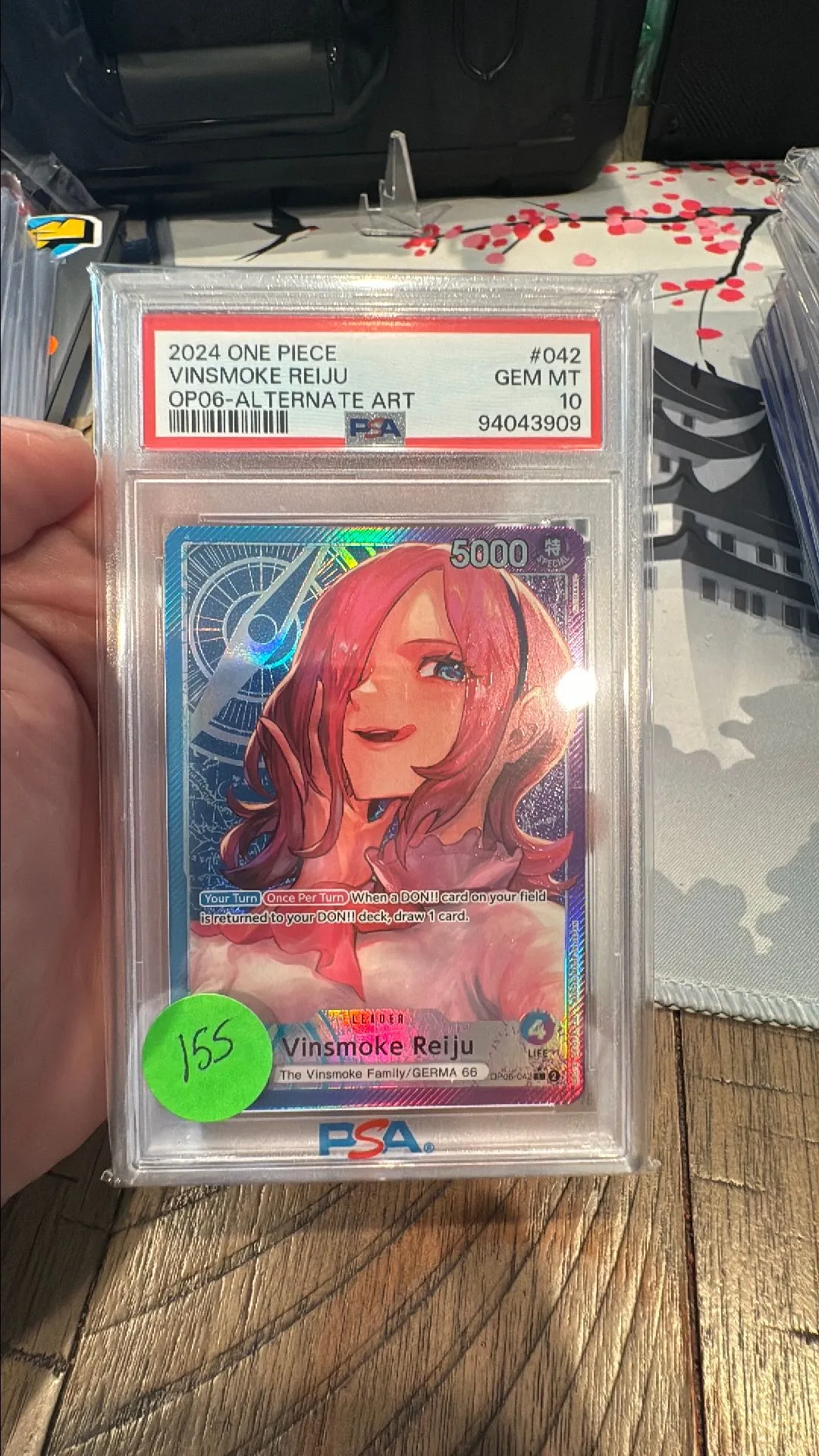 2024 ワンピース カードゲーム Vinsmoke Reiju psa10 2024 ONE PIECE Vinsmoke Reiju カード - メルカリ