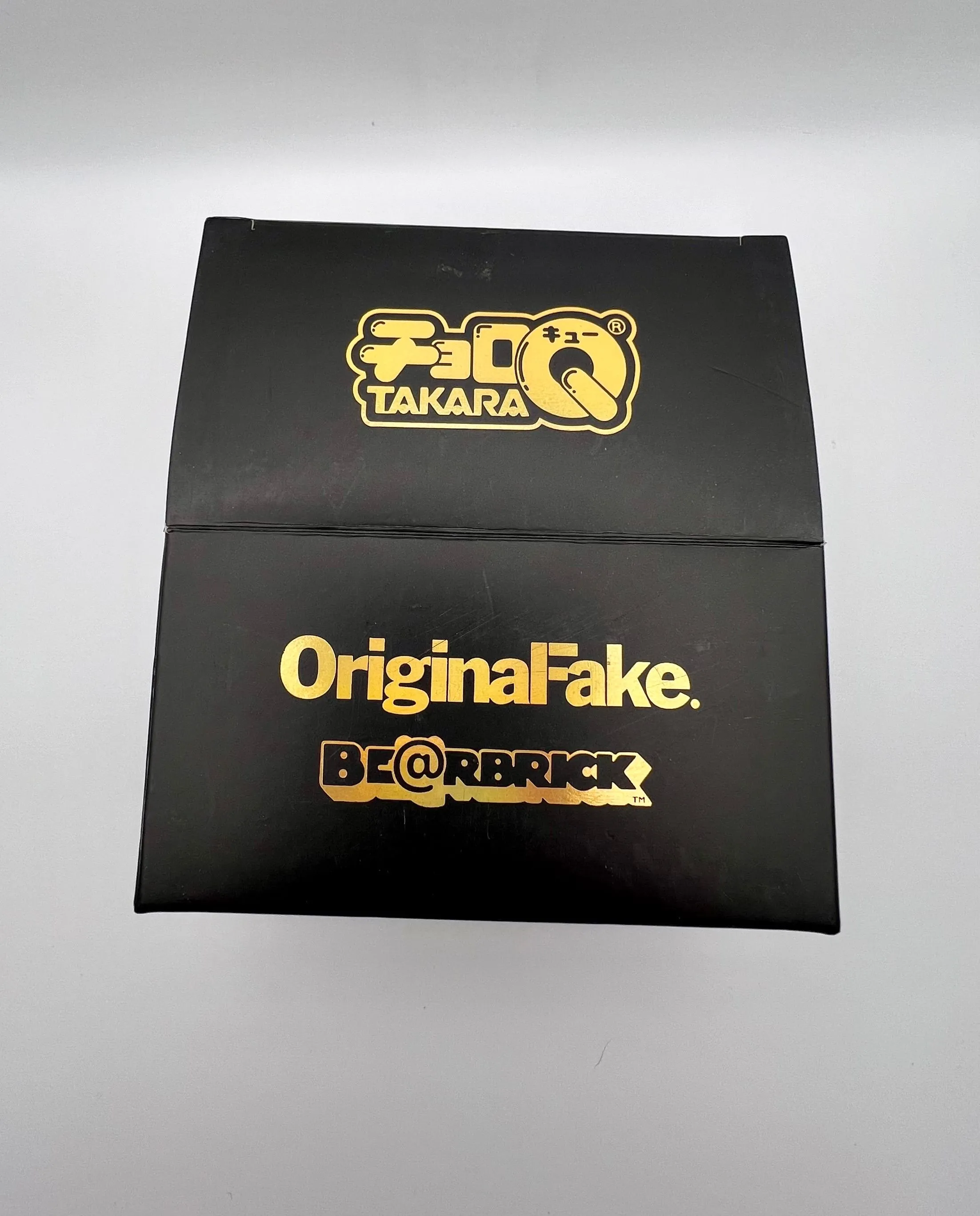 Medicom OriginalFake Kaws Bearbrick Choro-Q Grey 2007 Takara