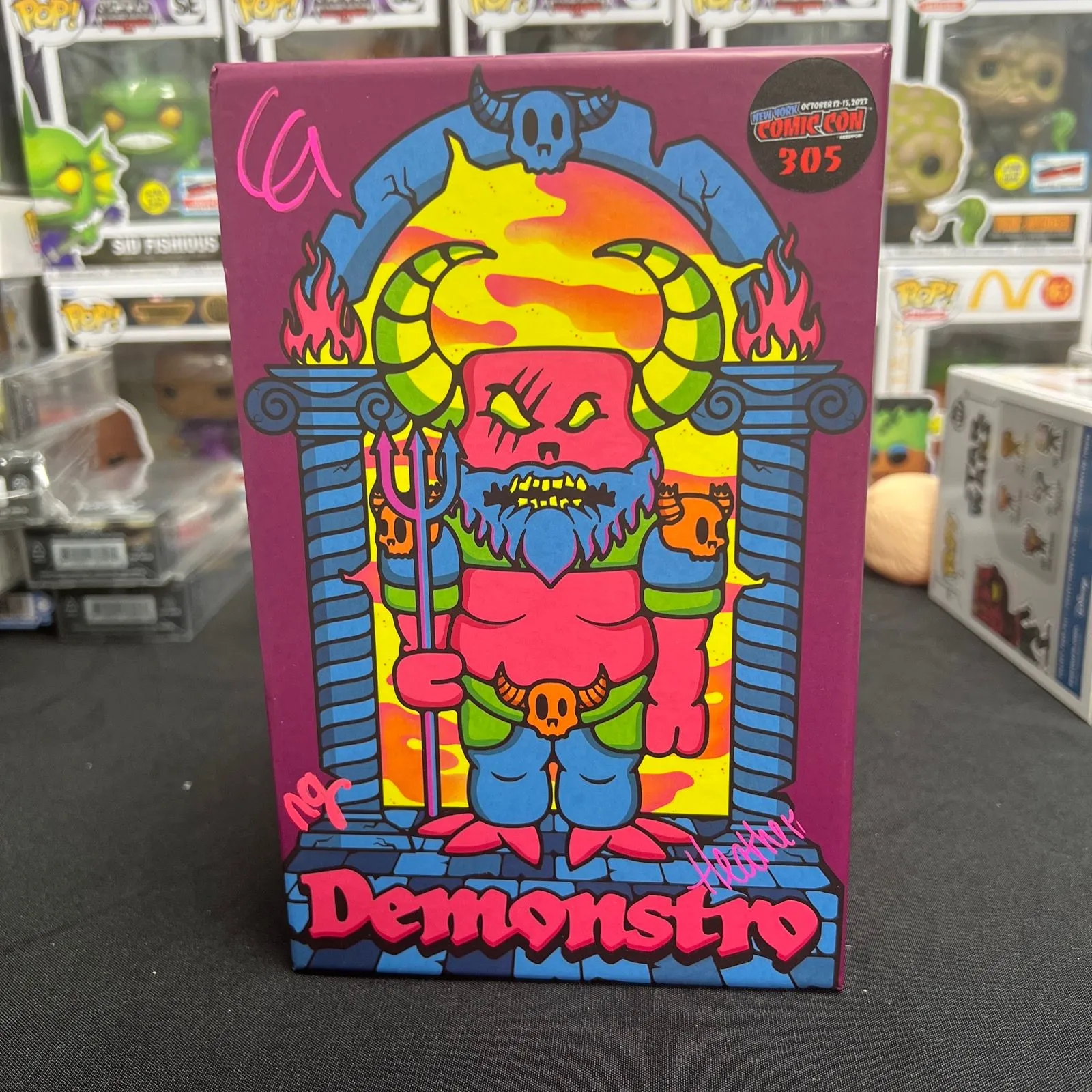 Mischief Toys Vinyl Figure - Blacklight Demonstro 305 Pieces