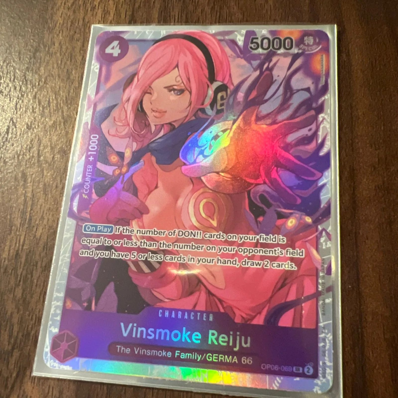 ONE PIECE　零〜六十六 Vinsmoke Reiju (Alt Art) OP06-069 SR ONE PIECE Card The Best