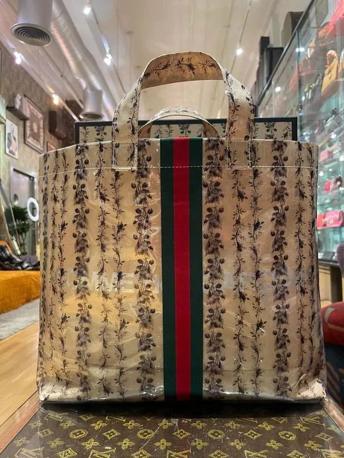 Cdg x gucci tote bag on sale