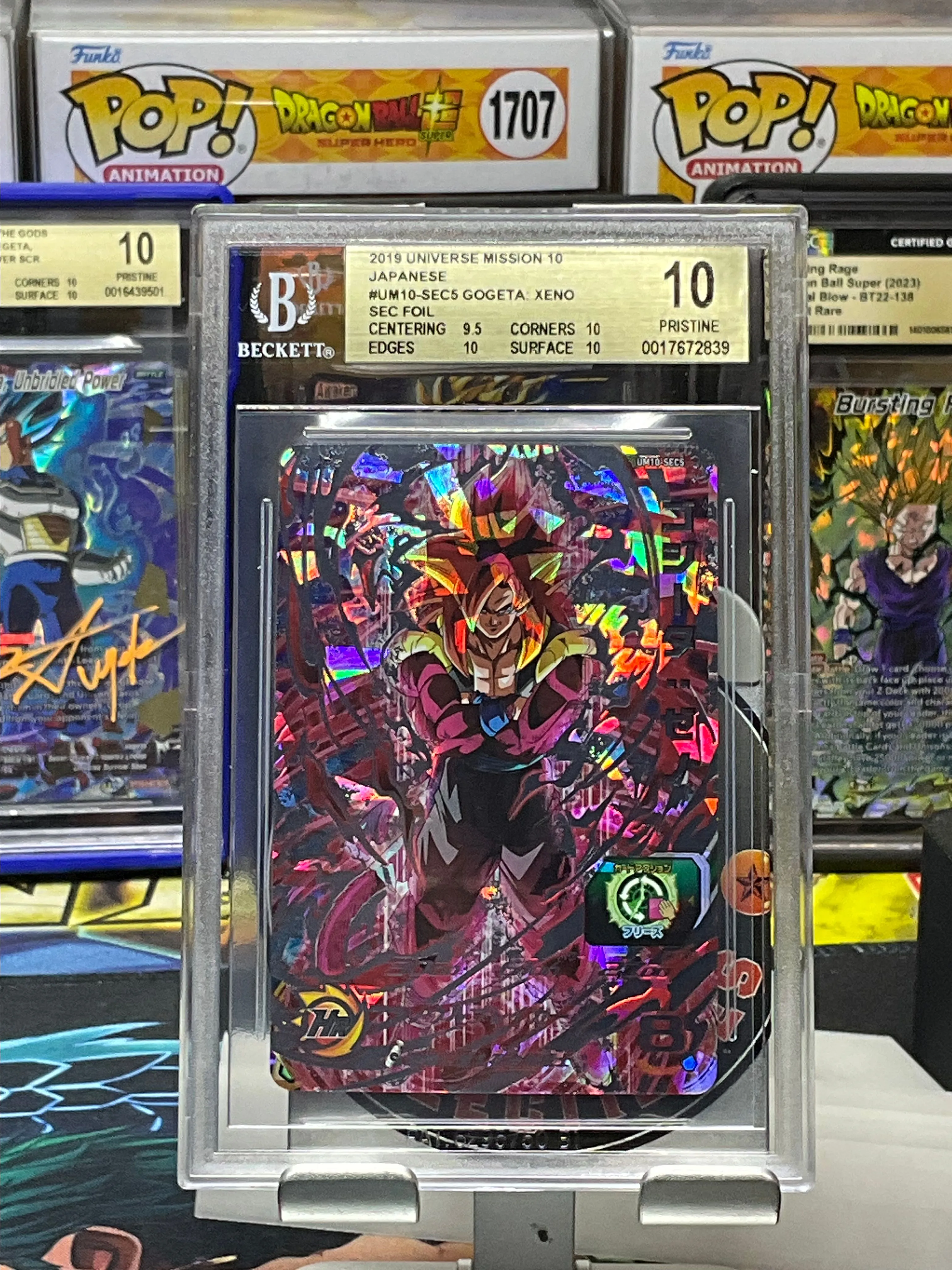 Bgs10 um10-sec5 ss4 xeno gogeta · Whatnot: Shop, Sell, Connect