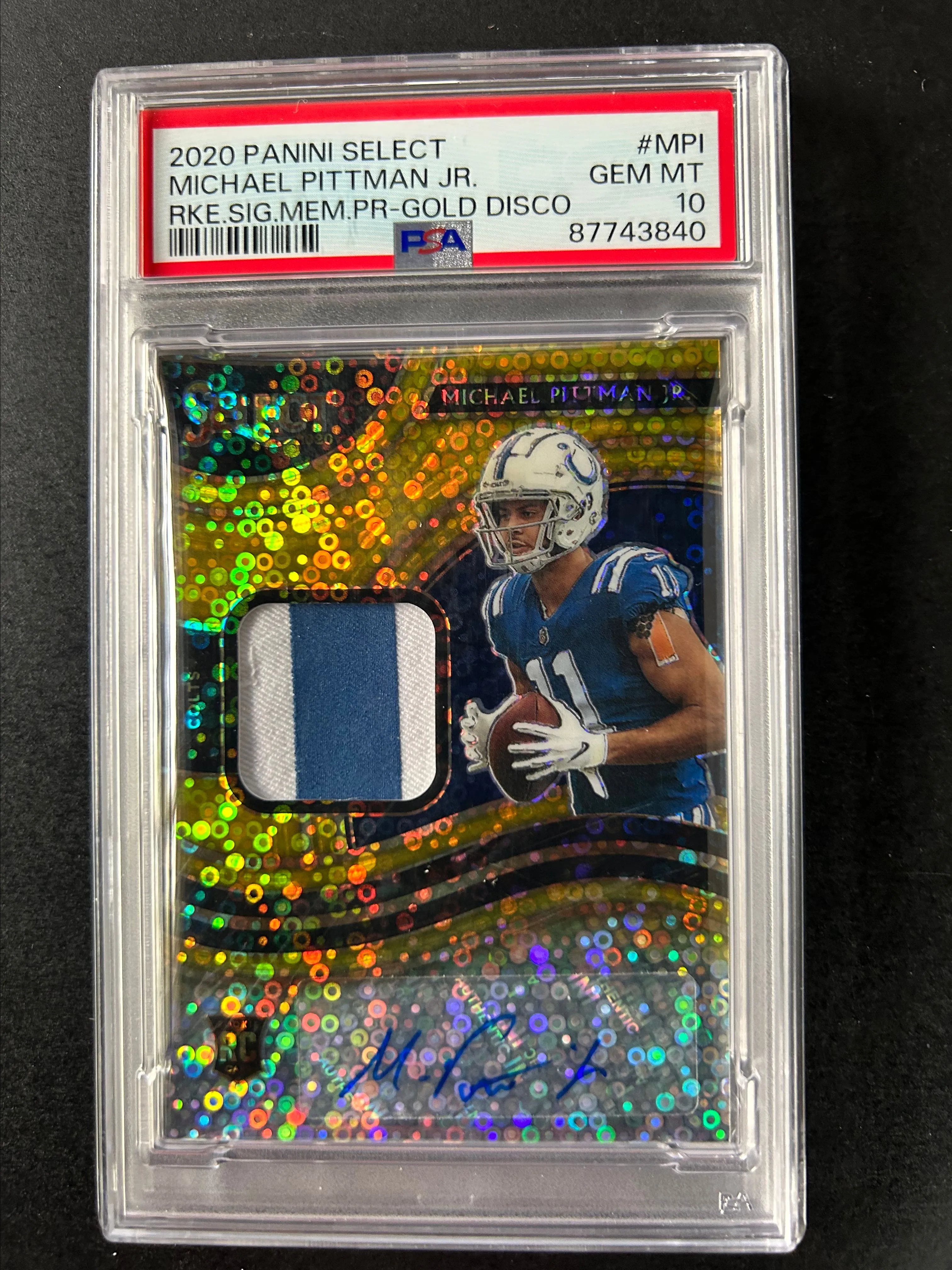 JUSTIN buy FIELDS ROOKIE DISCO PRIZM