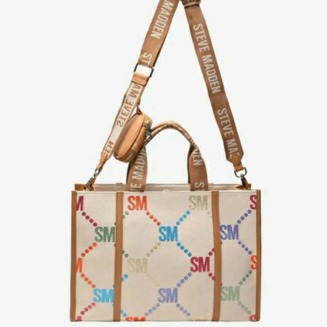 Canvas outlets Steve Madden Bag