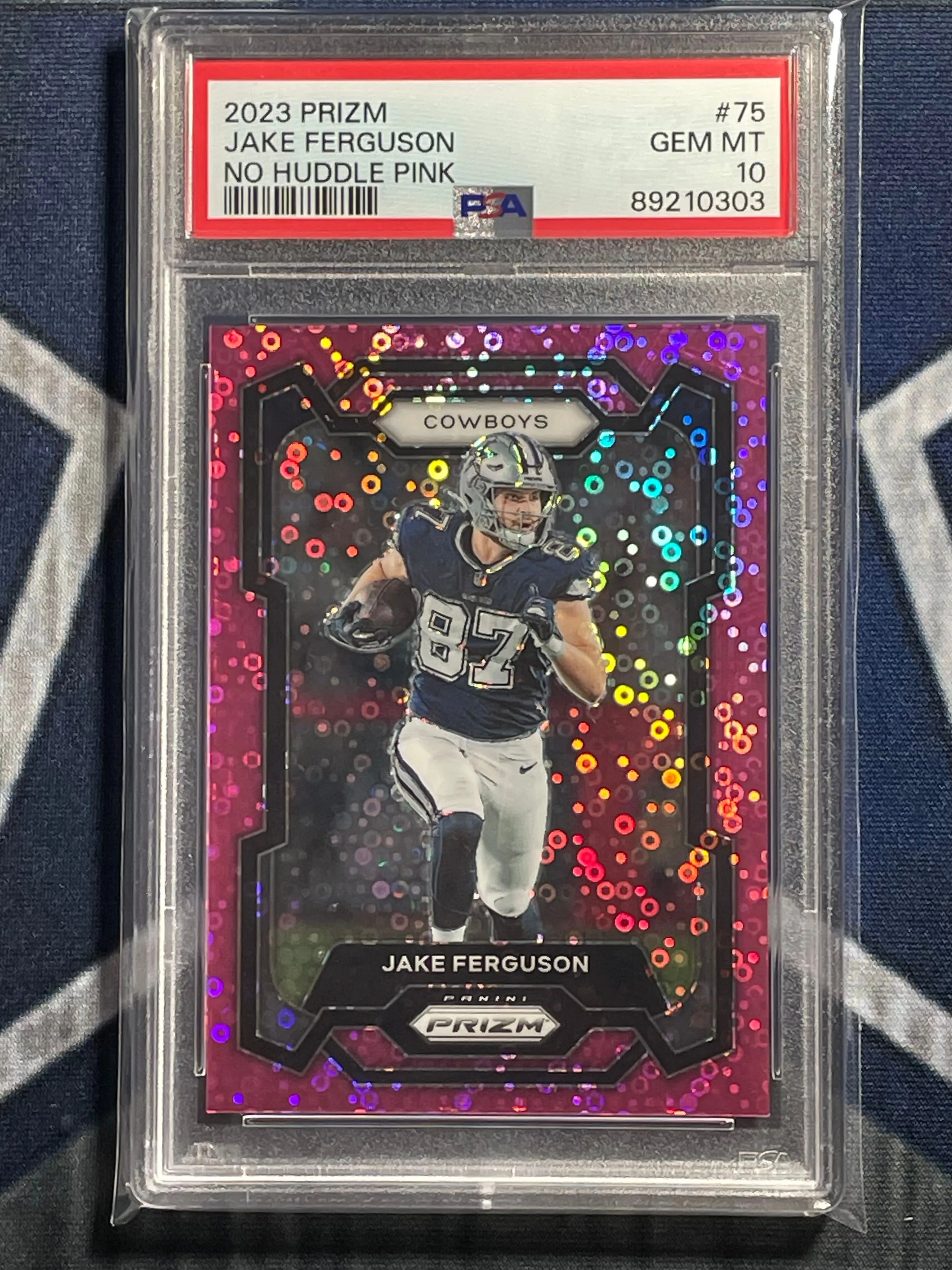 Prizm pink autograph prizm La'michel hot perine Rookie