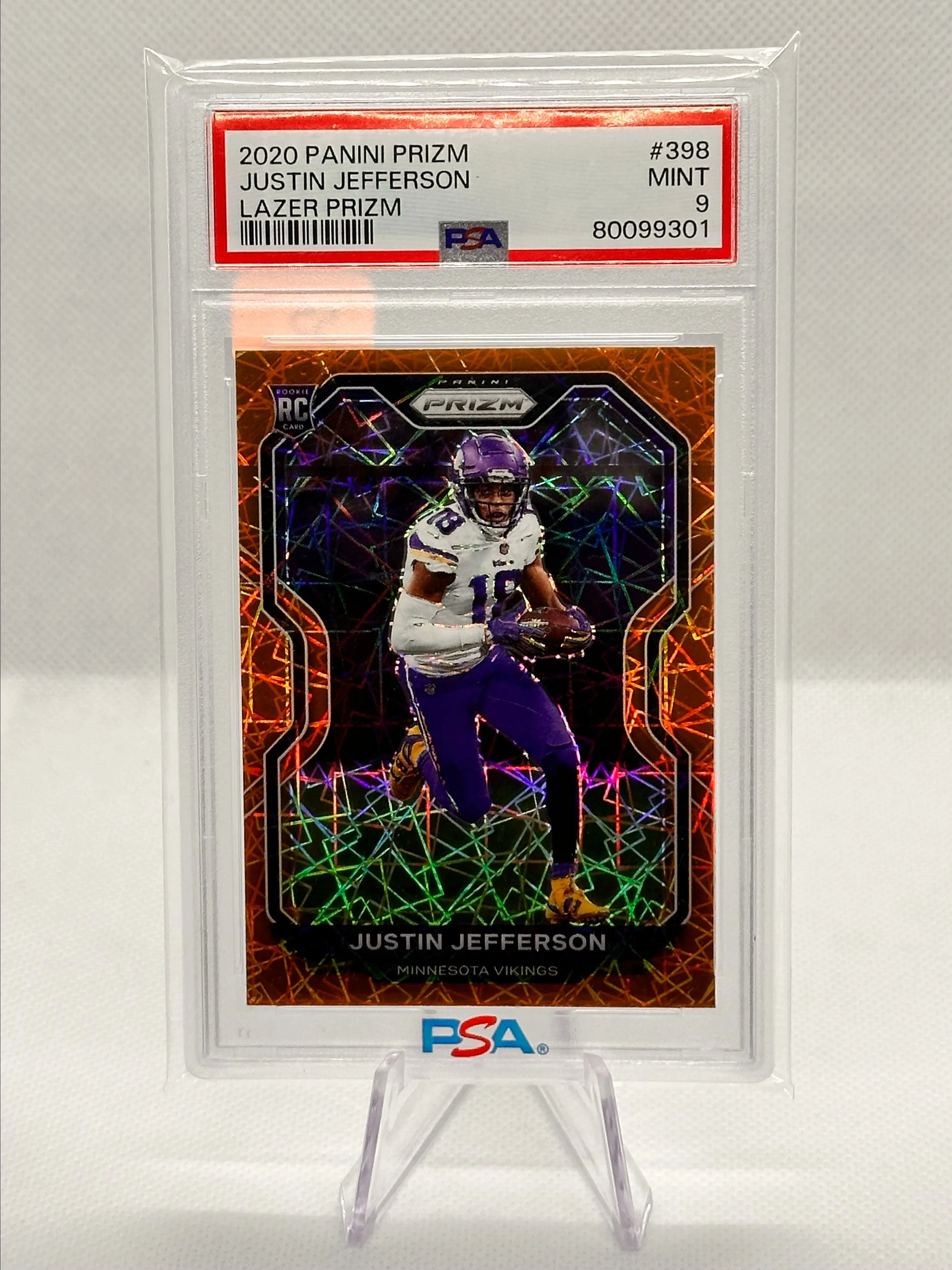 High quality 2021 Panini Prizm Gold Lazer Najee Harris Rookie PSA 10 Gem Mint