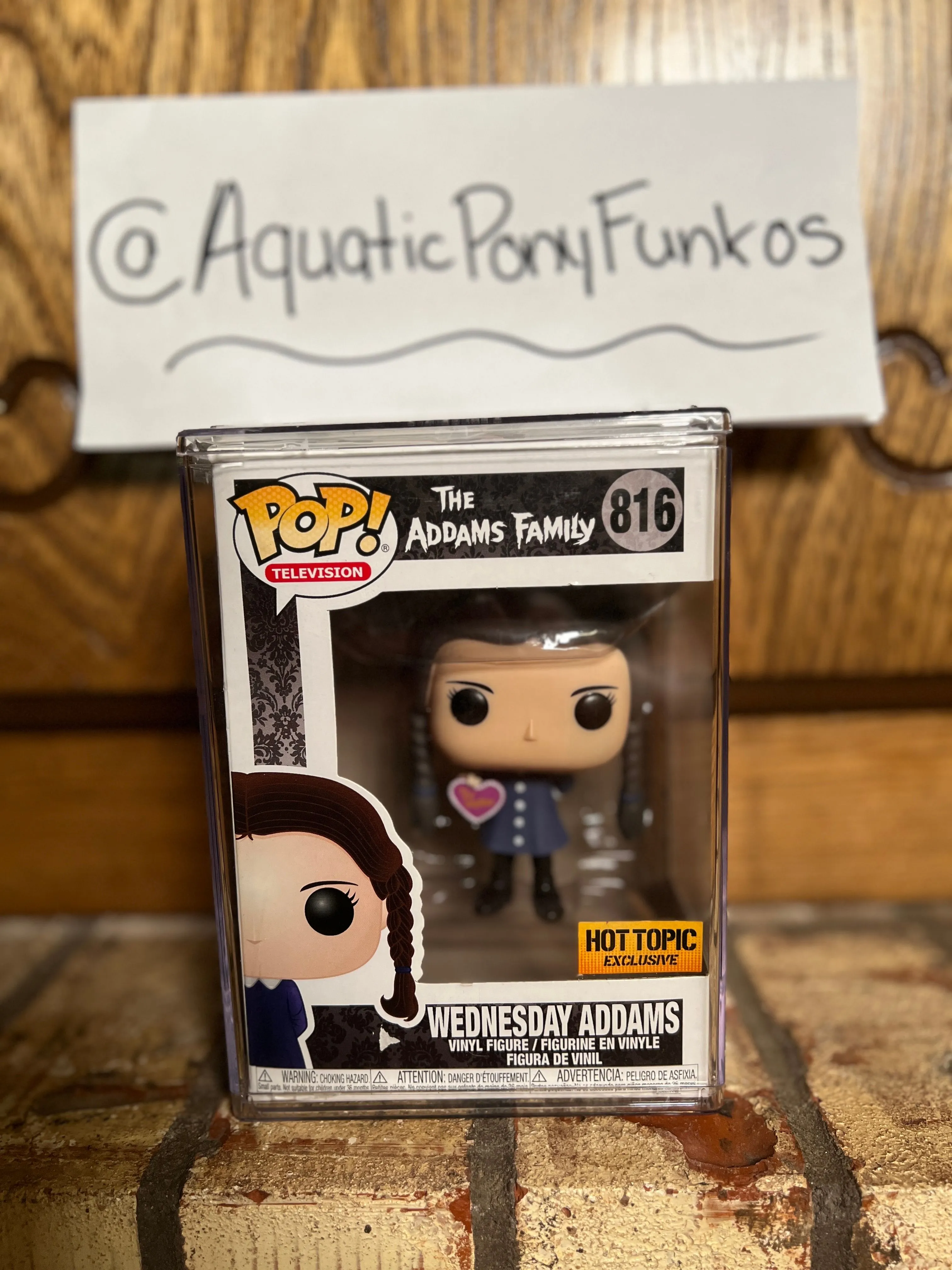 The Addams Family: #816 Wednesday Addams (Hot Topic
