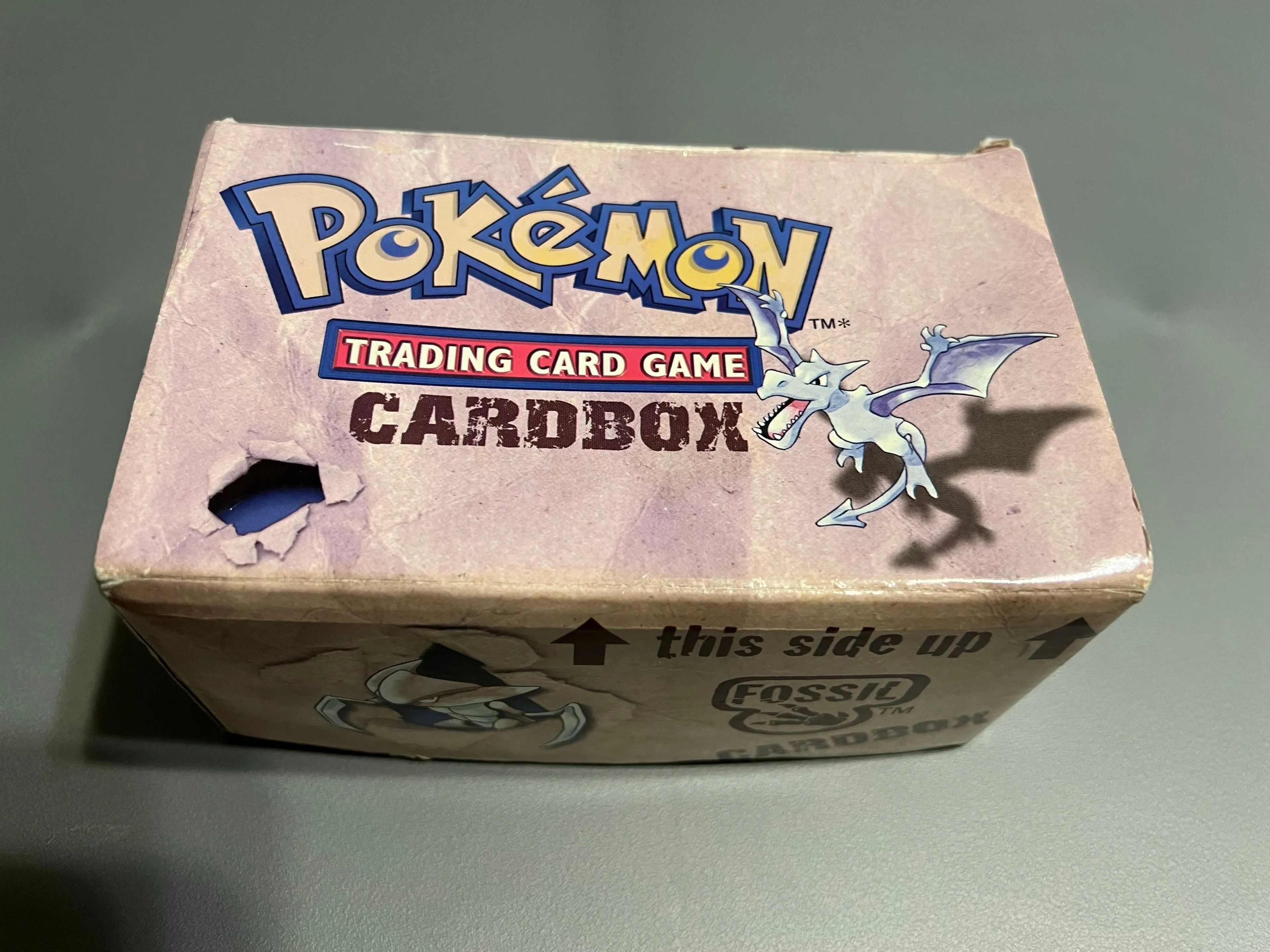 Pokemon Fossil Card Box (Damaged) · Whatnot: Shop, Sell, Connect